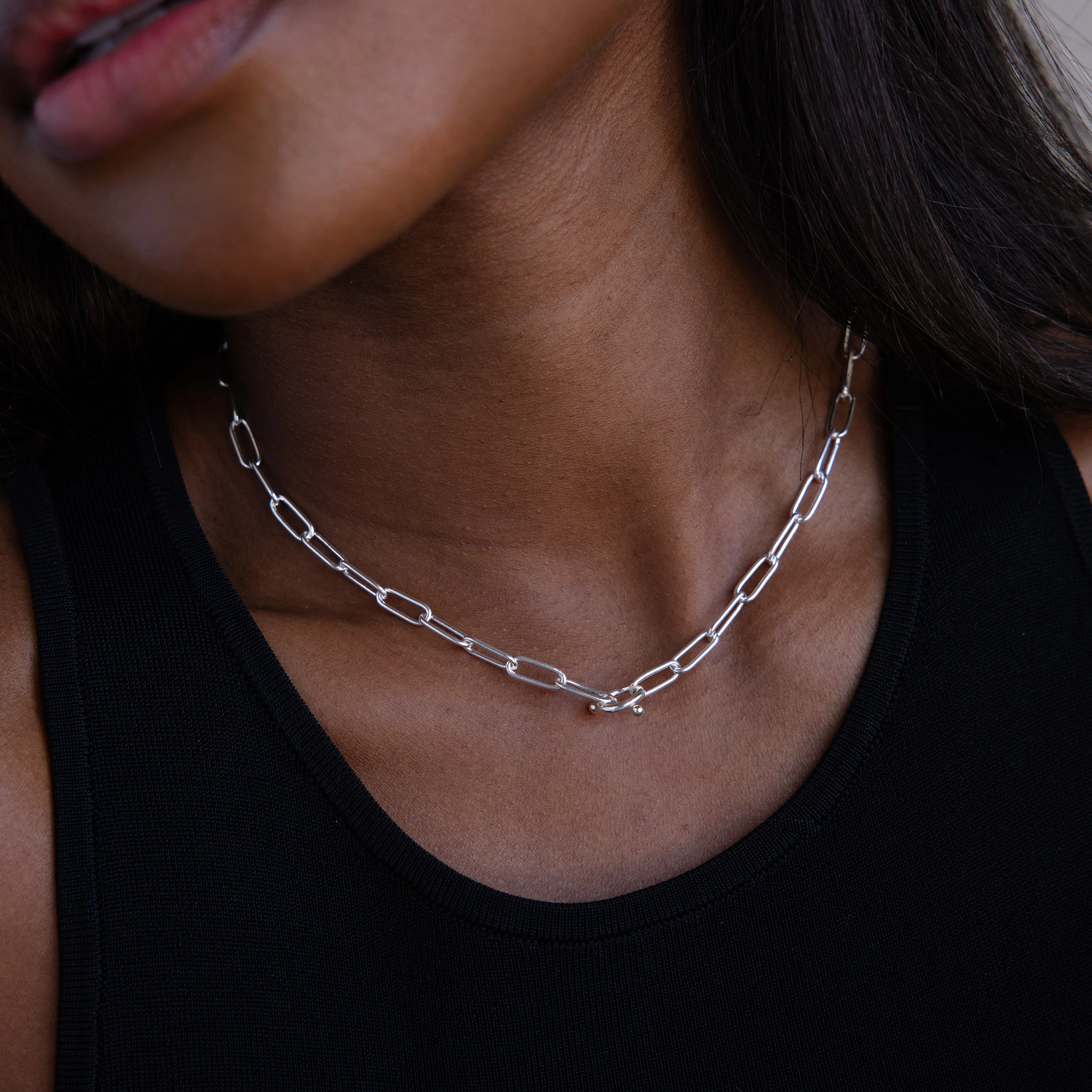 Paperclip Toggle Necklace - Image 7