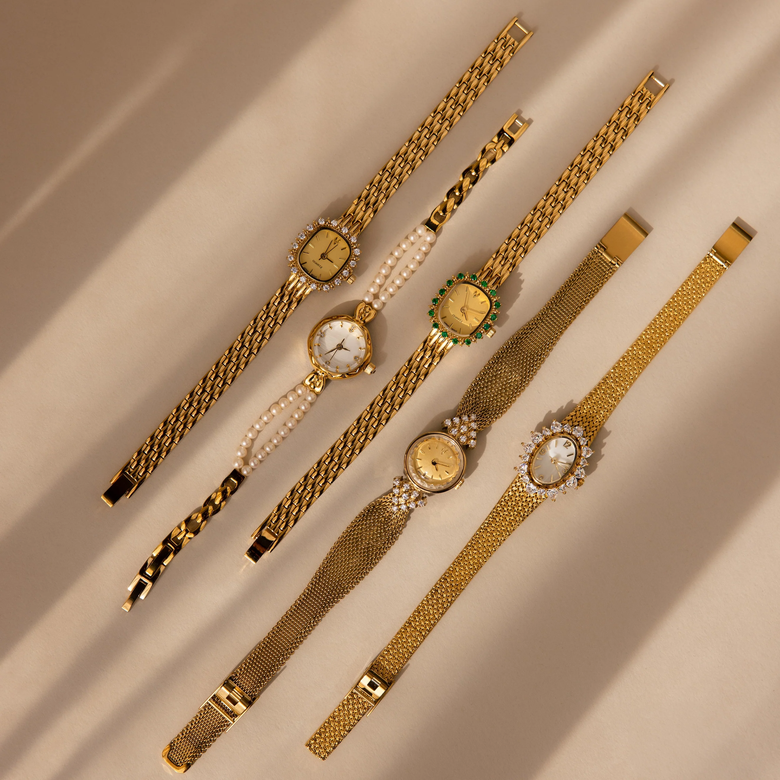 Pave Blossom Timepiece in Diamond - Image 7