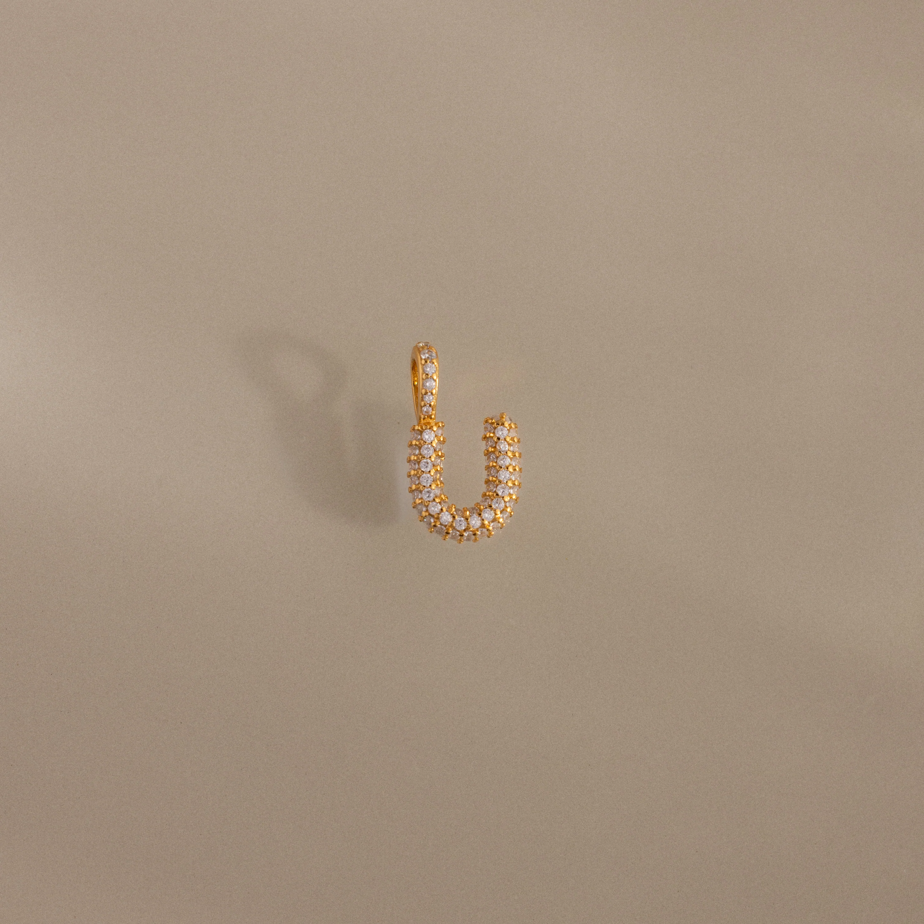 Pave Bubble Letter Charm - Image 28