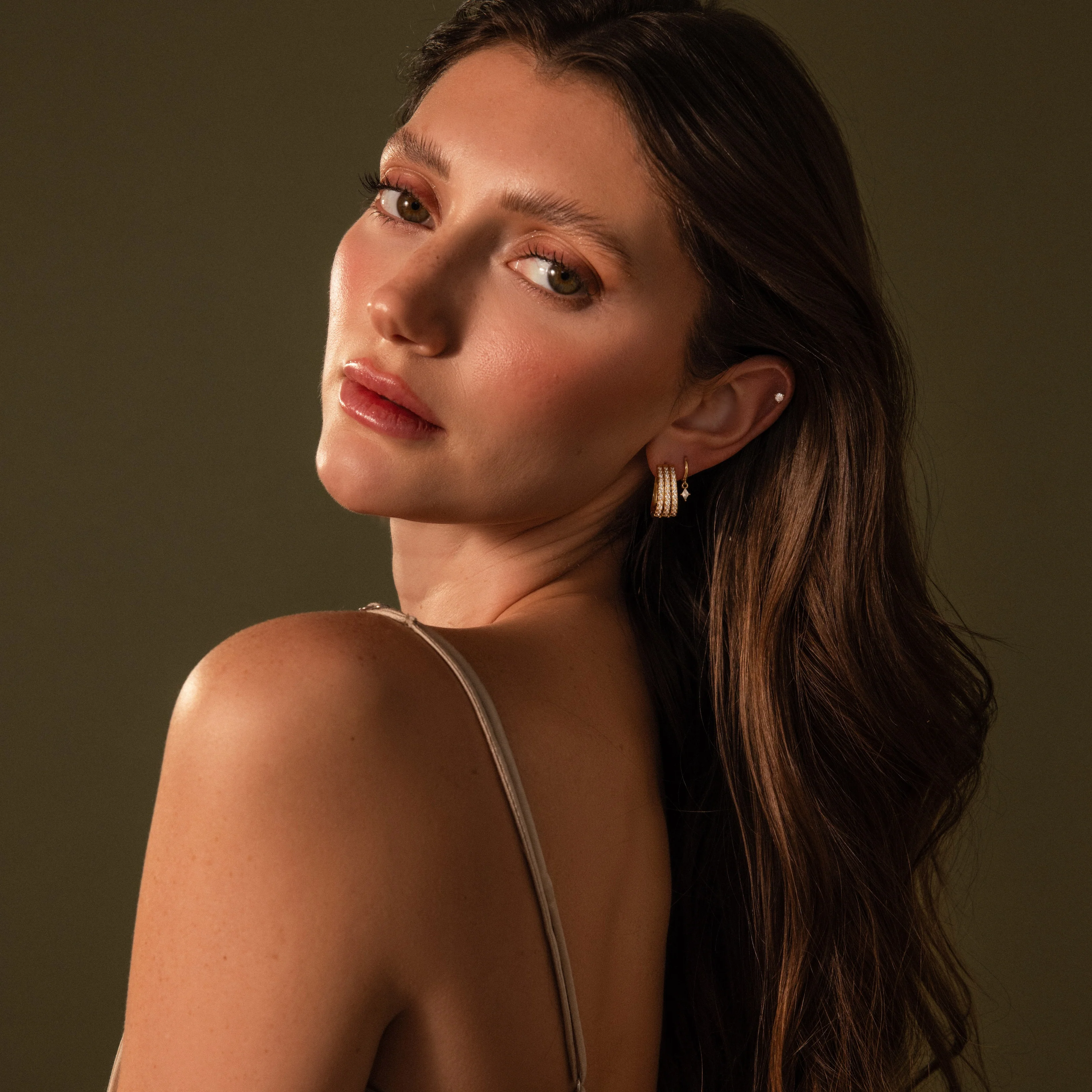 Pave Trio Hoops - Image 7