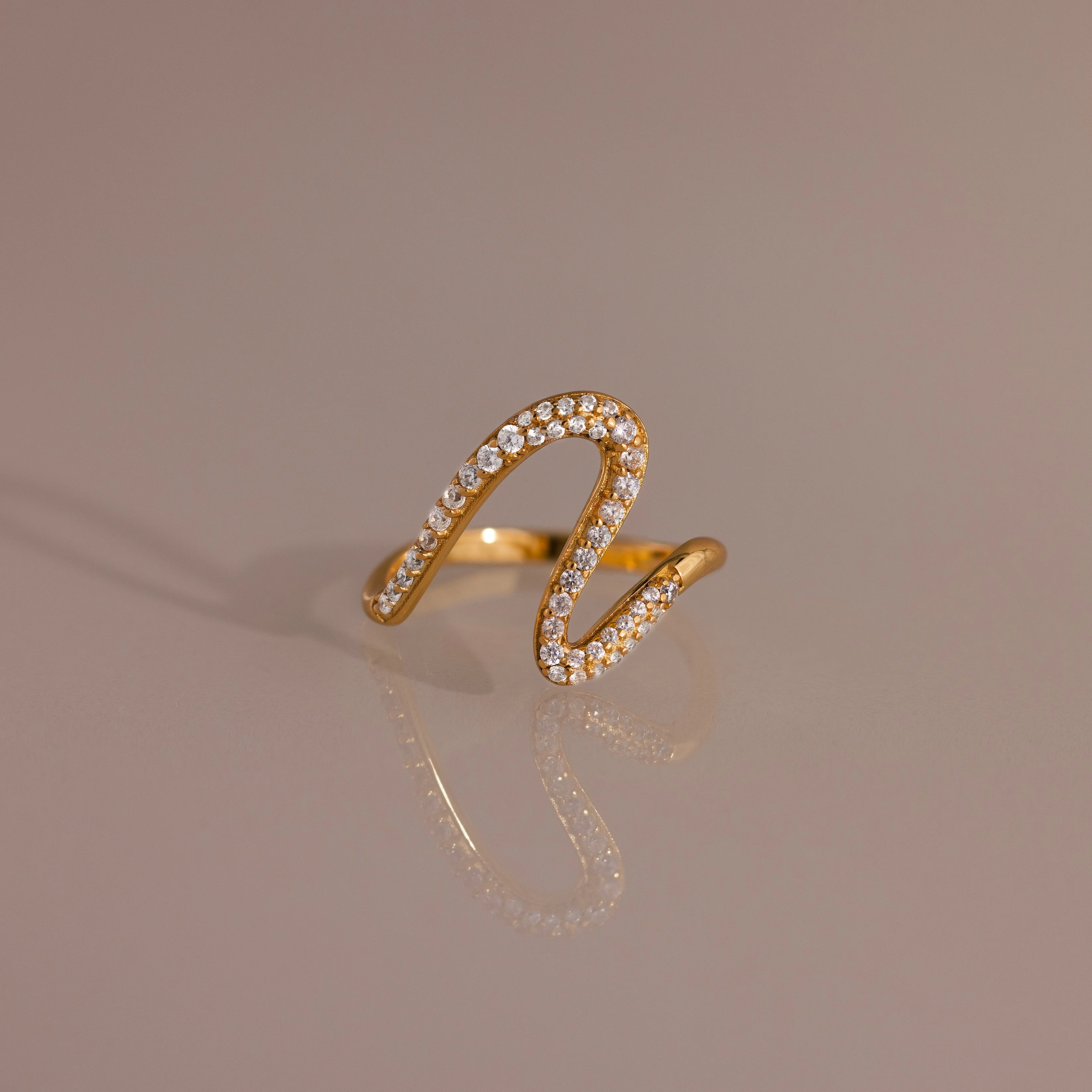 Pave Wave Ring - Image 3