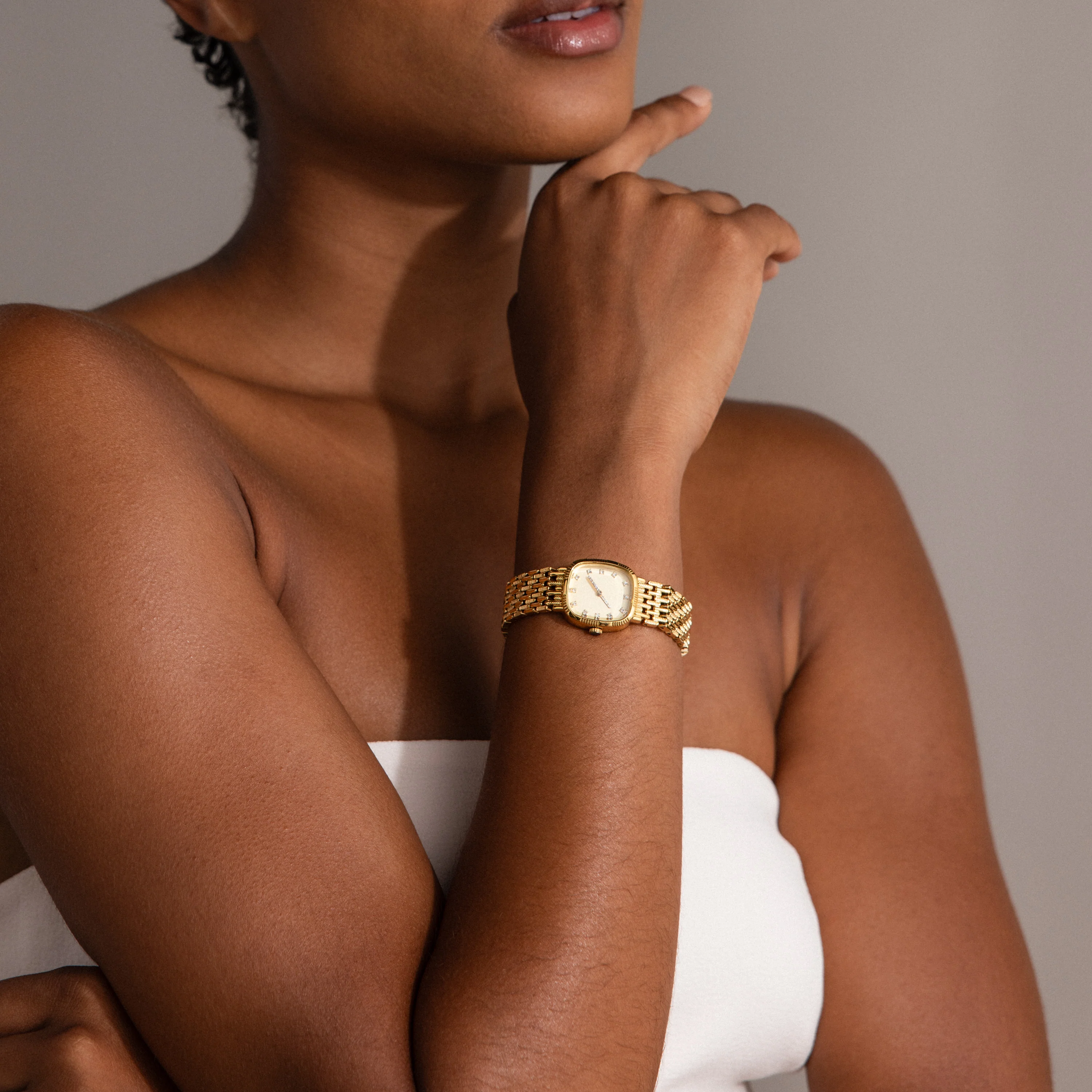 Pave Woven Timepiece - Image 8