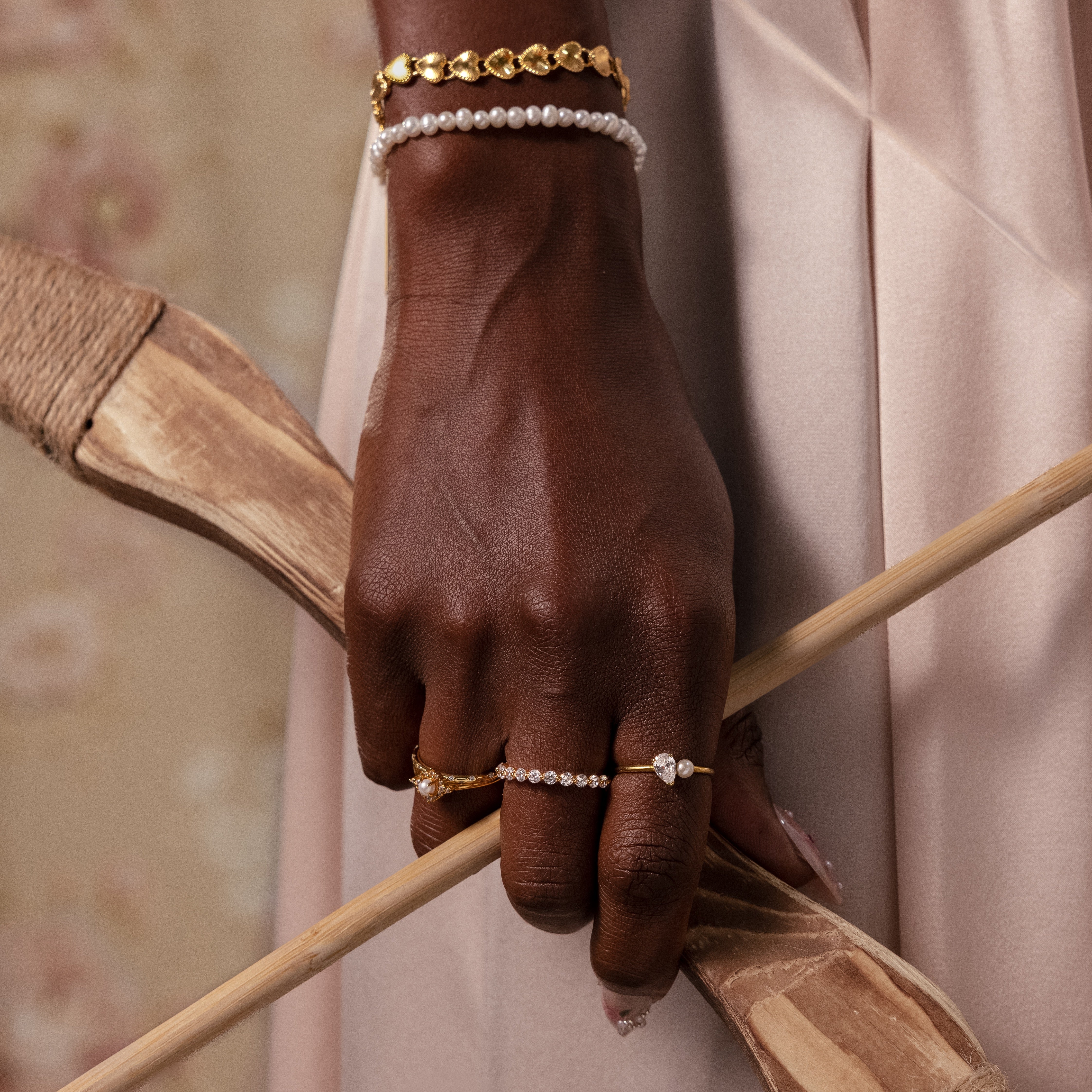 Pearl Diamond Ring - Image 6