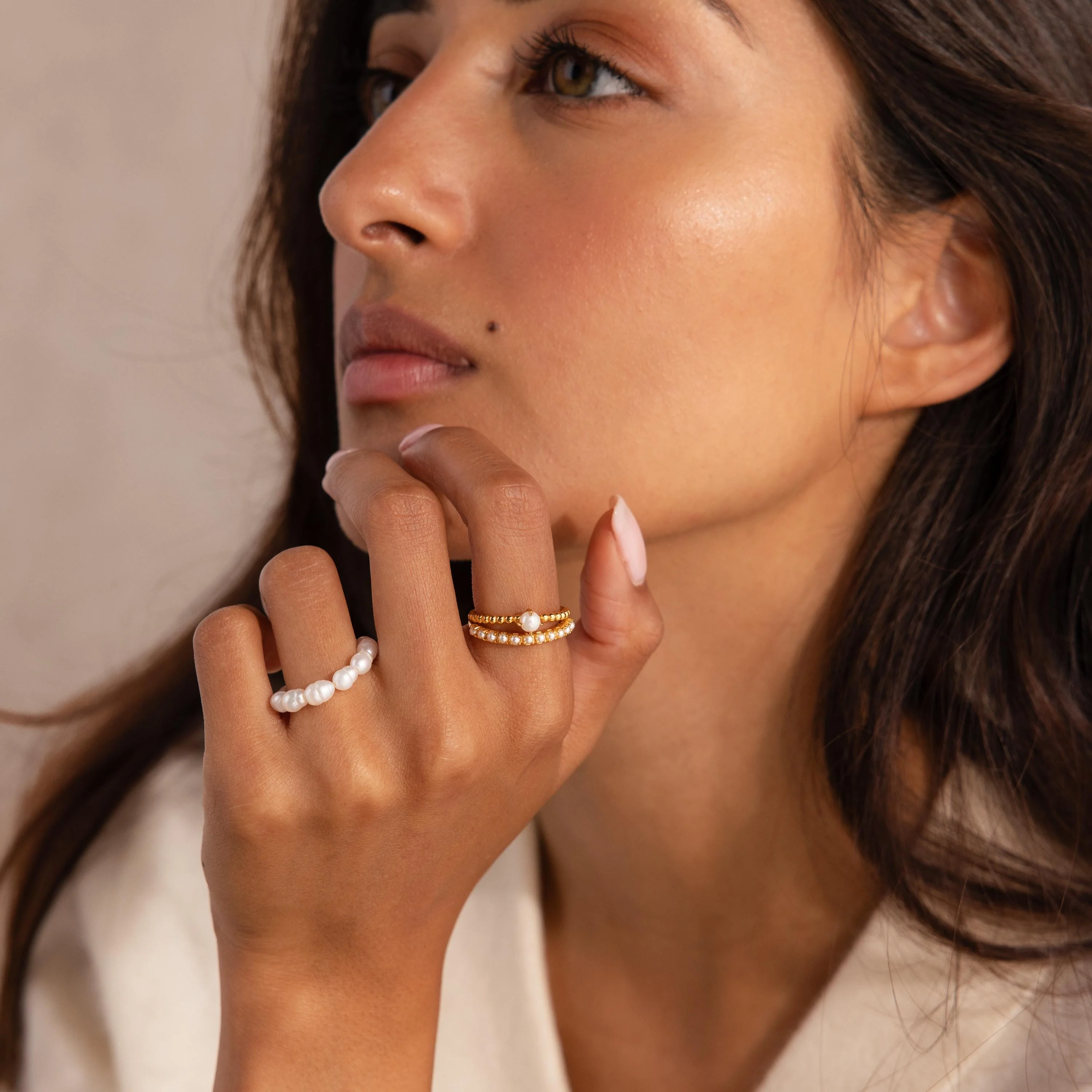 Pearl Duo Ring - Image 6