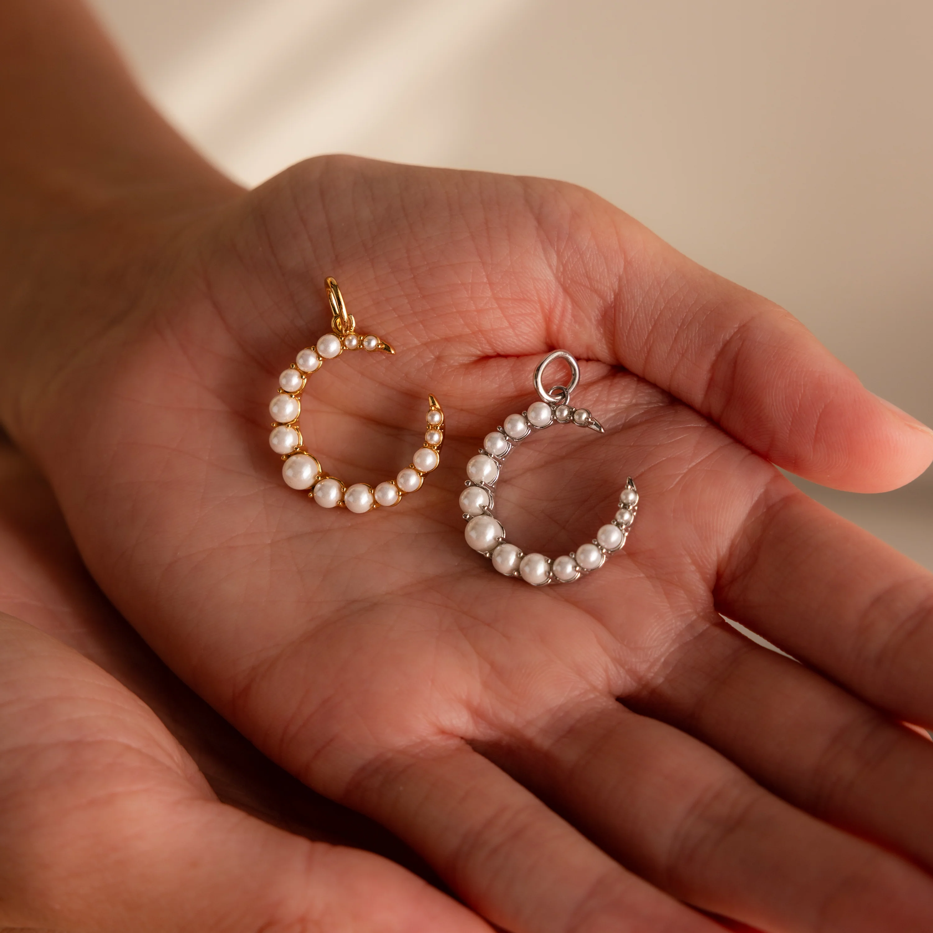 Pearl Moon Charm - Image 5
