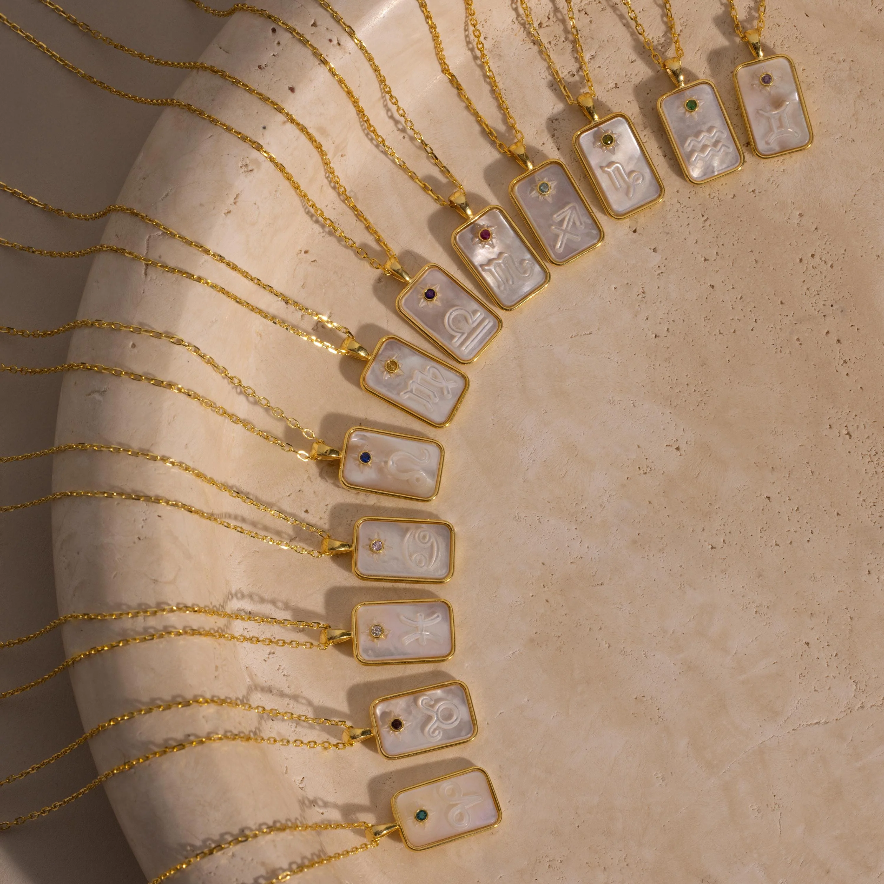 Pearl Zodiac Birthstone Necklace - Image 5