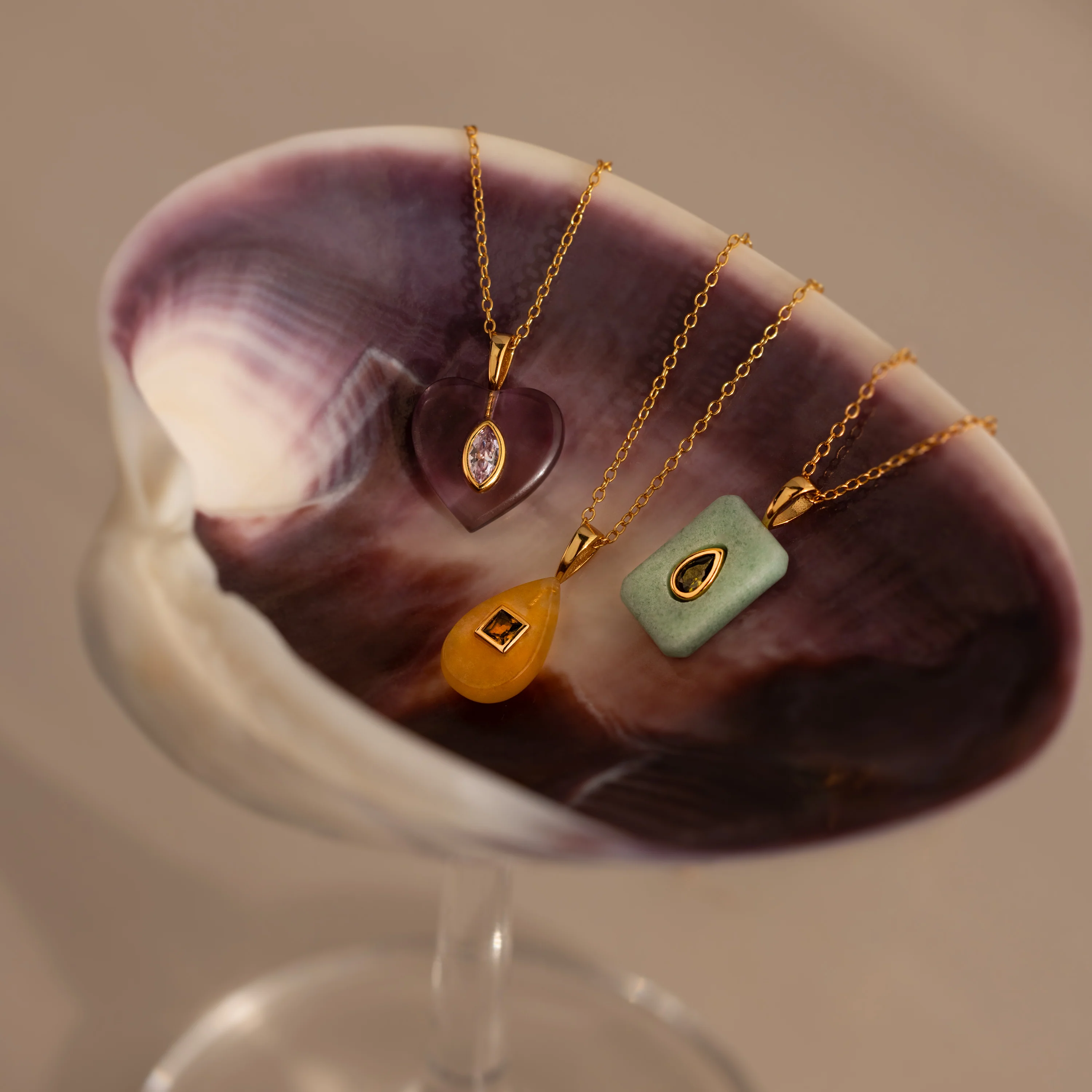 Peridot Crystal Necklace - Image 3