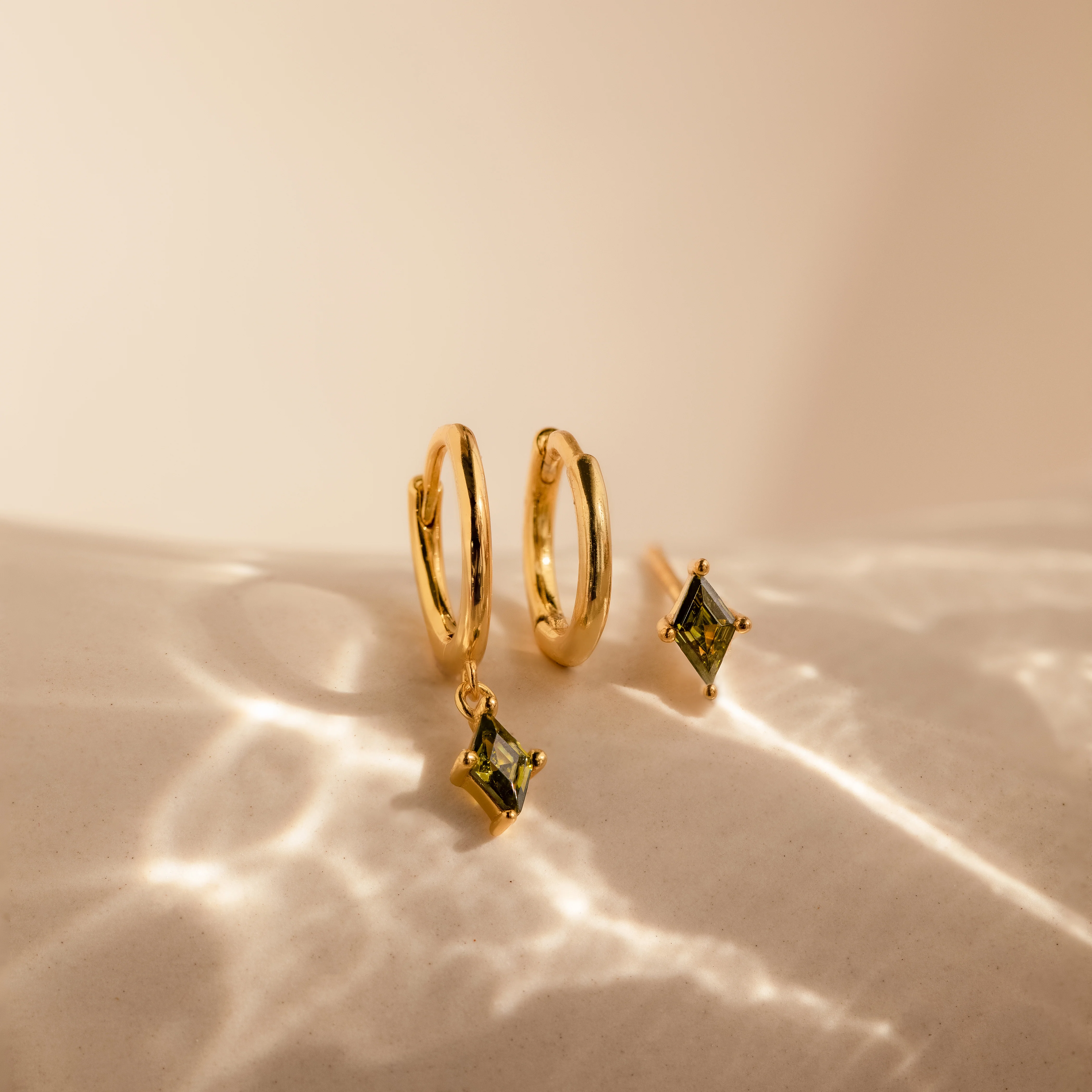 Peridot Earrings Set - Image 2