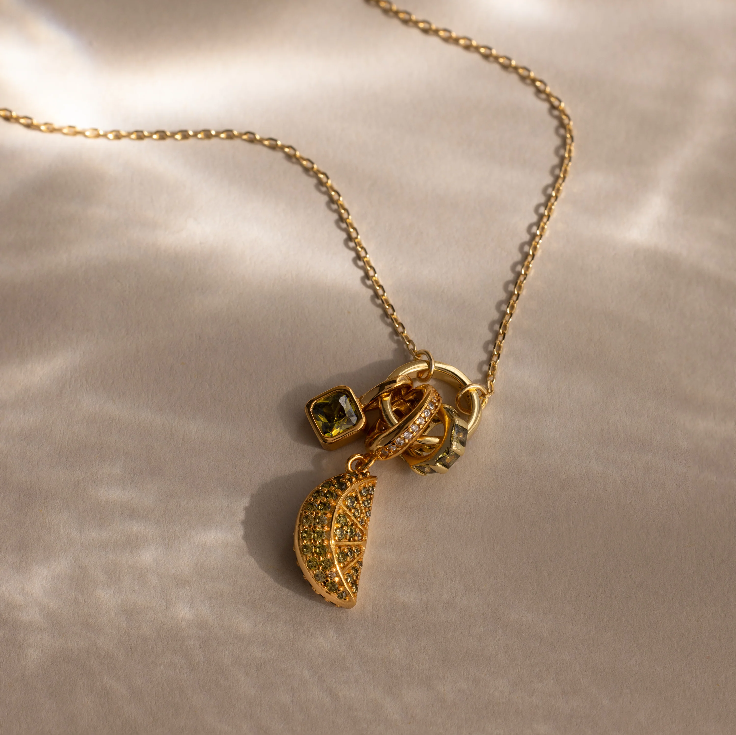 Peridot Lime Charm - Image 5
