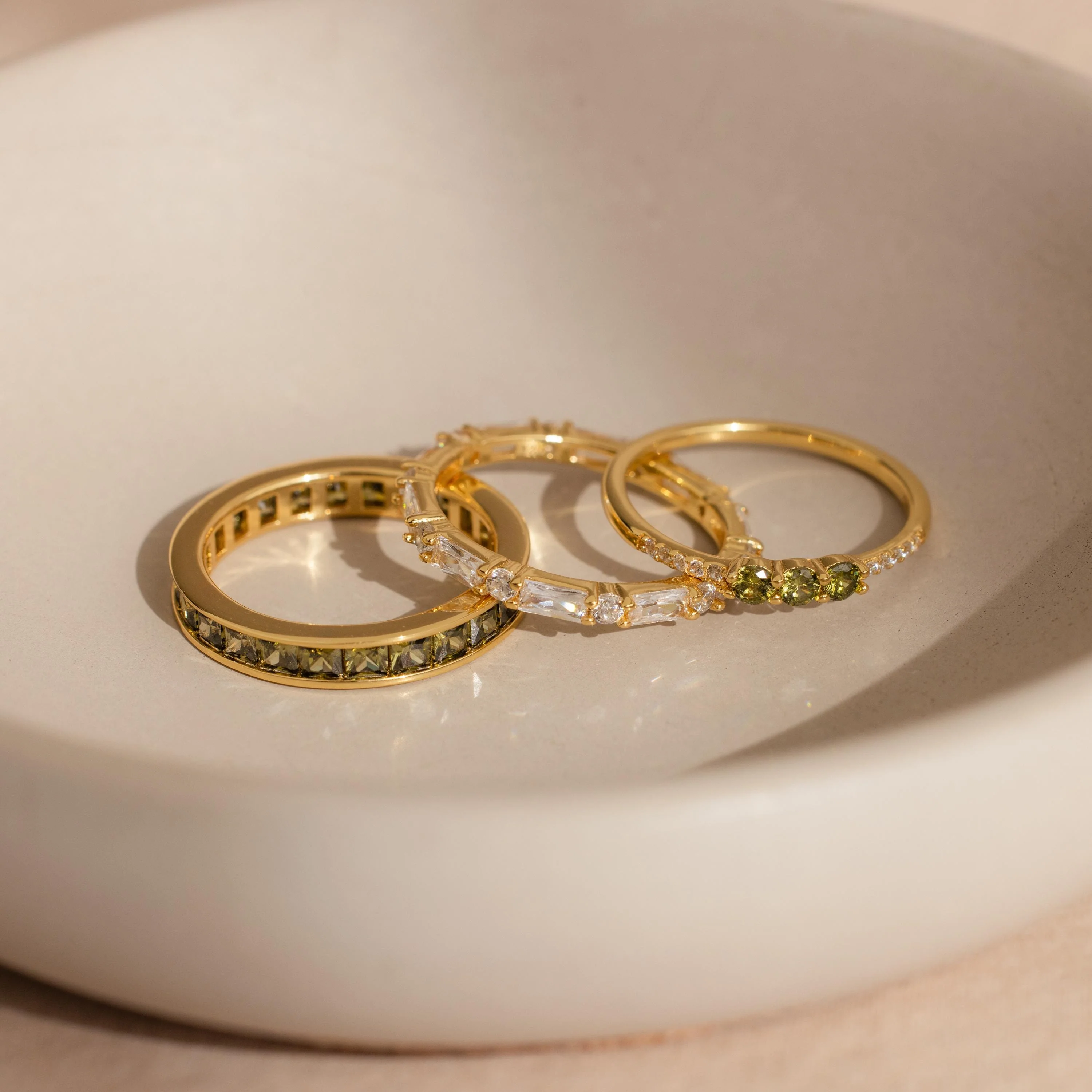 Peridot Rings Set - Image 7
