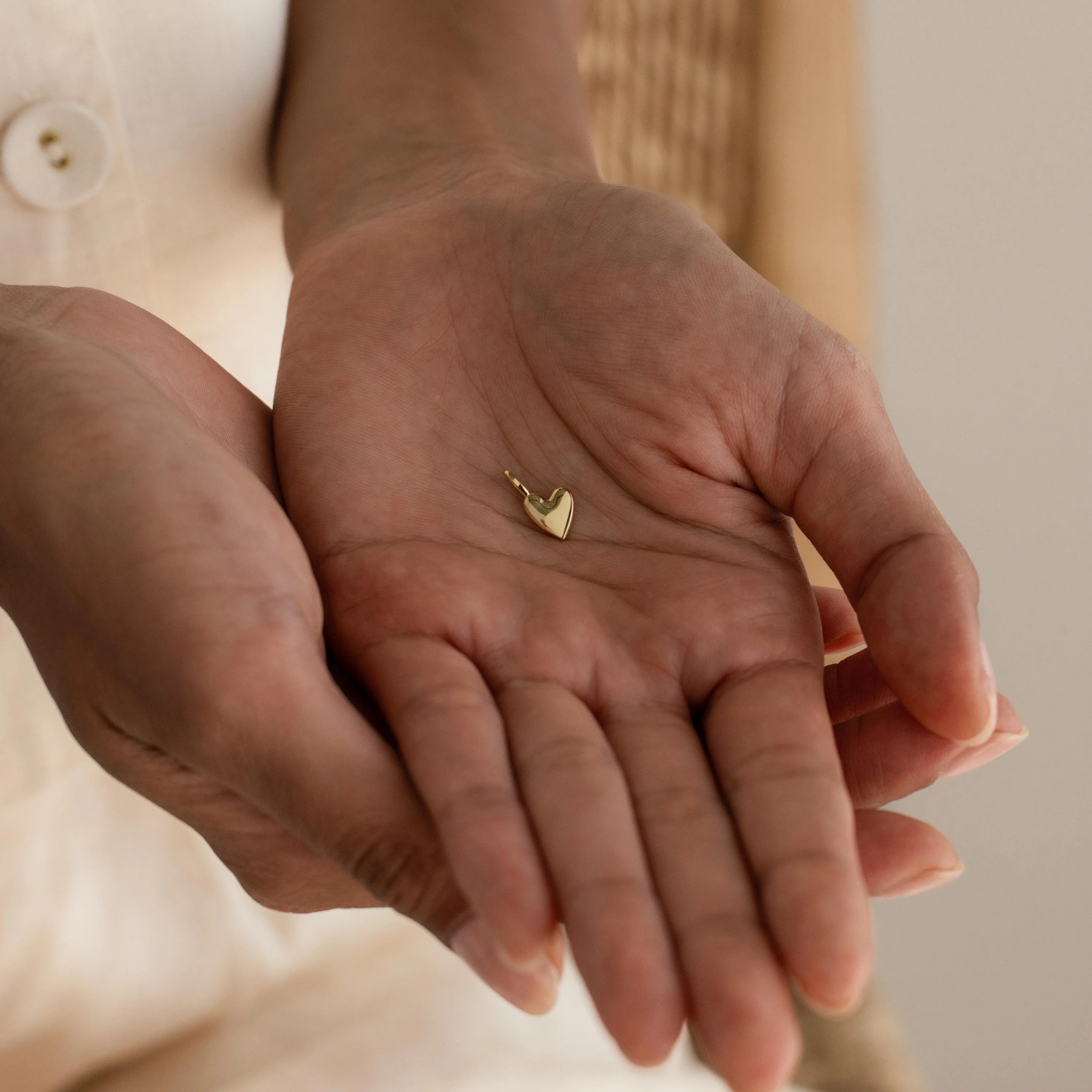 Puff Heart Charm - Image 5