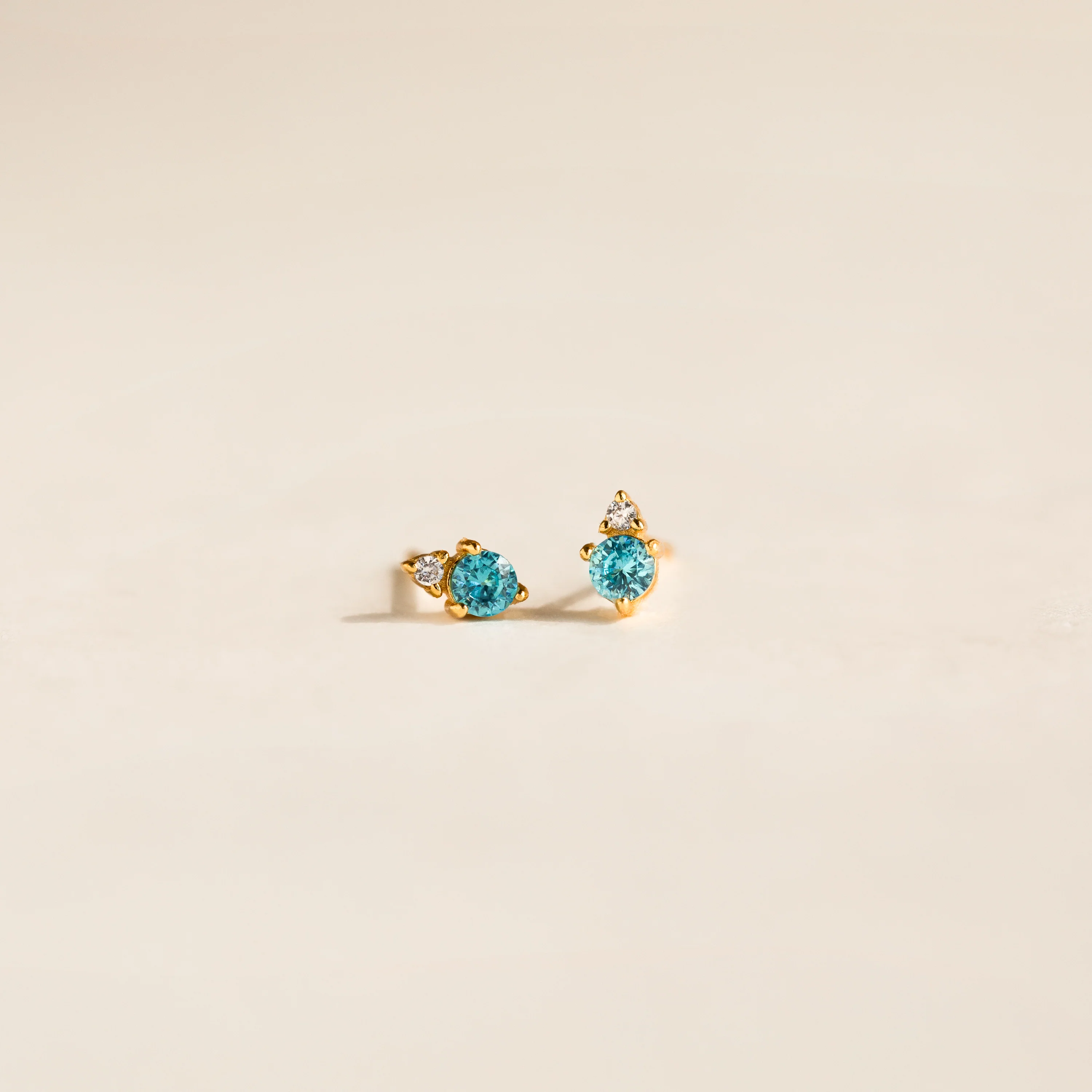 Raindrop Birthstone Studs - Image 3