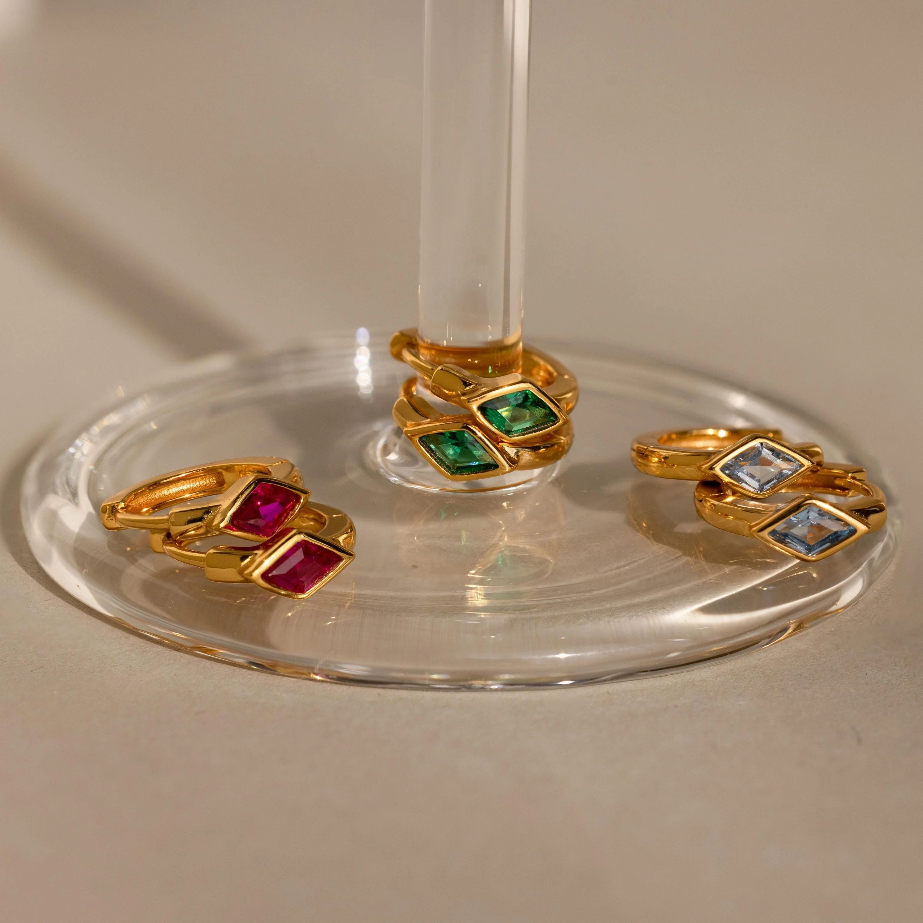 Rhombus Ruby Huggies - Image 5