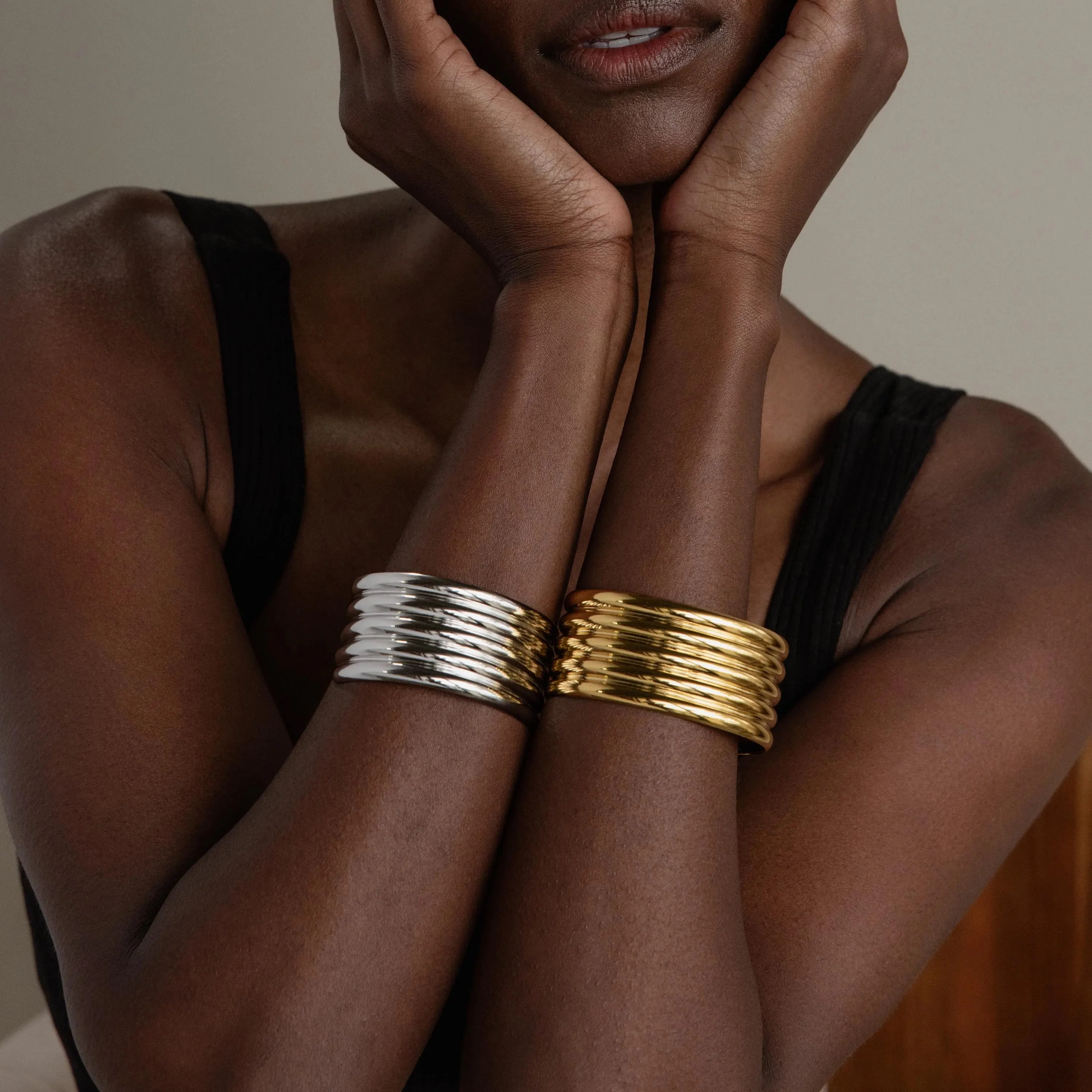 Ribbed Cuff Bracelet - Image 8