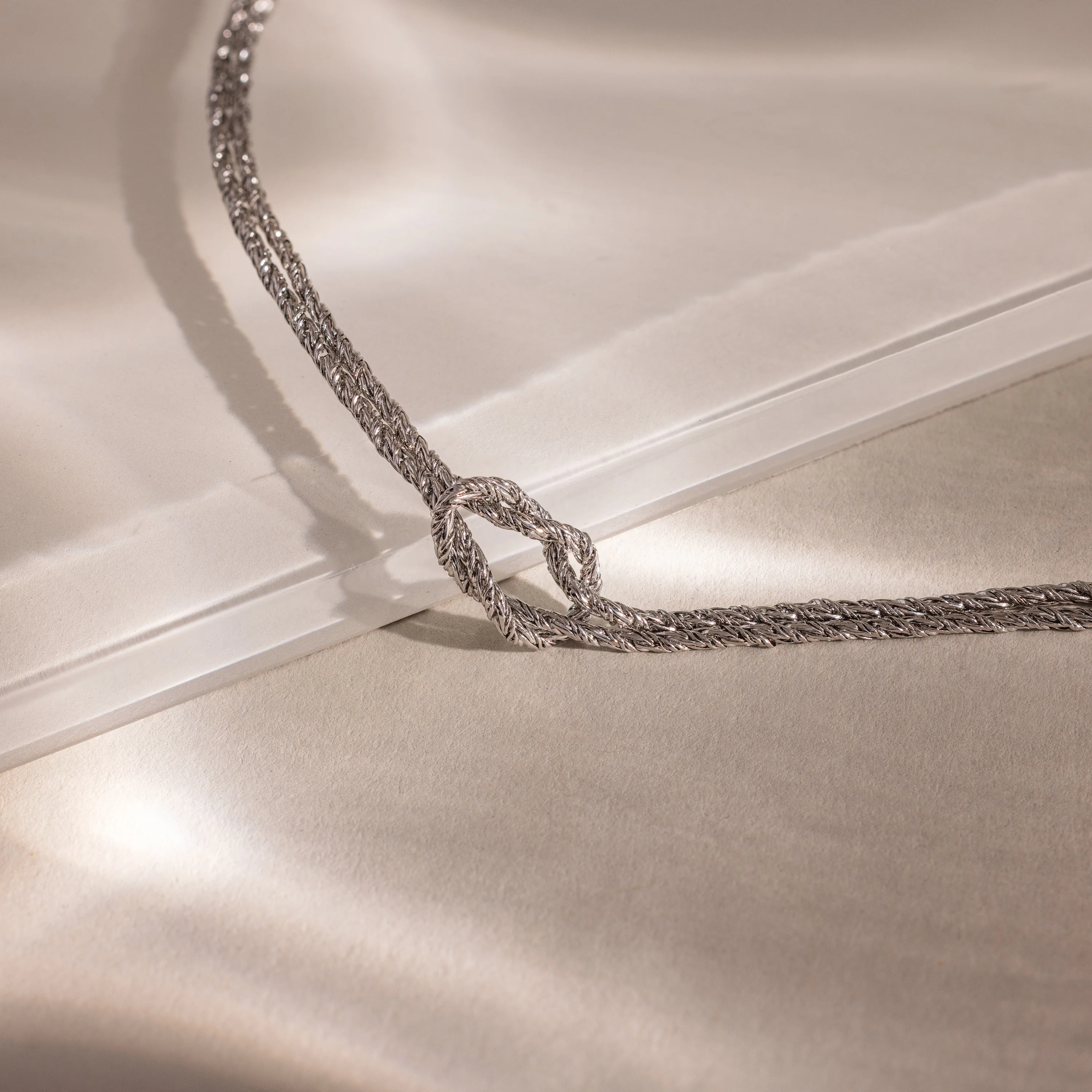 Rope Knot Chain Bracelet - Image 4
