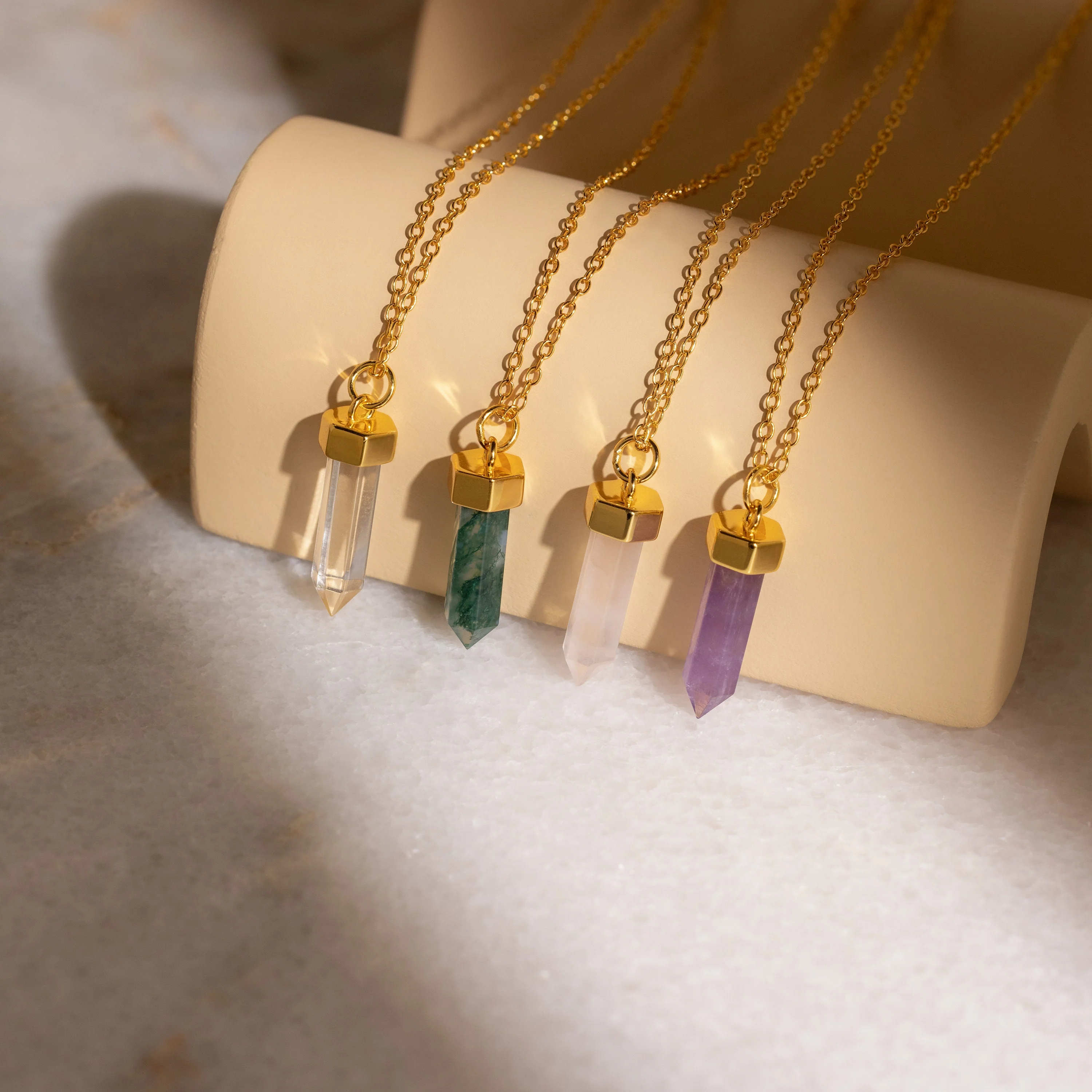 Rose Quartz Necklace - Image 7