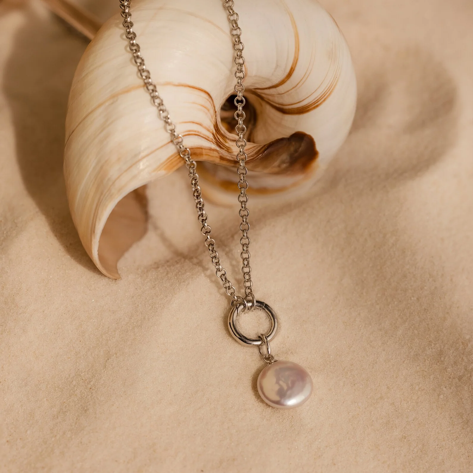 Round Pearl Charm - Image 5