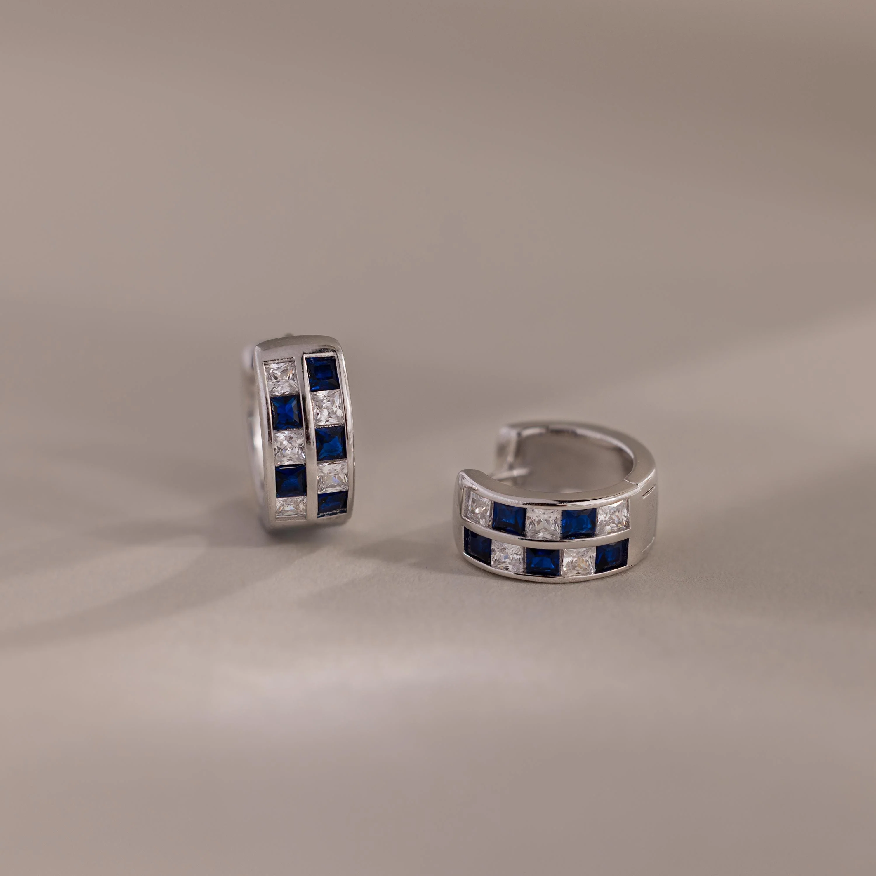Royal Blue Checkered Huggies - Image 5