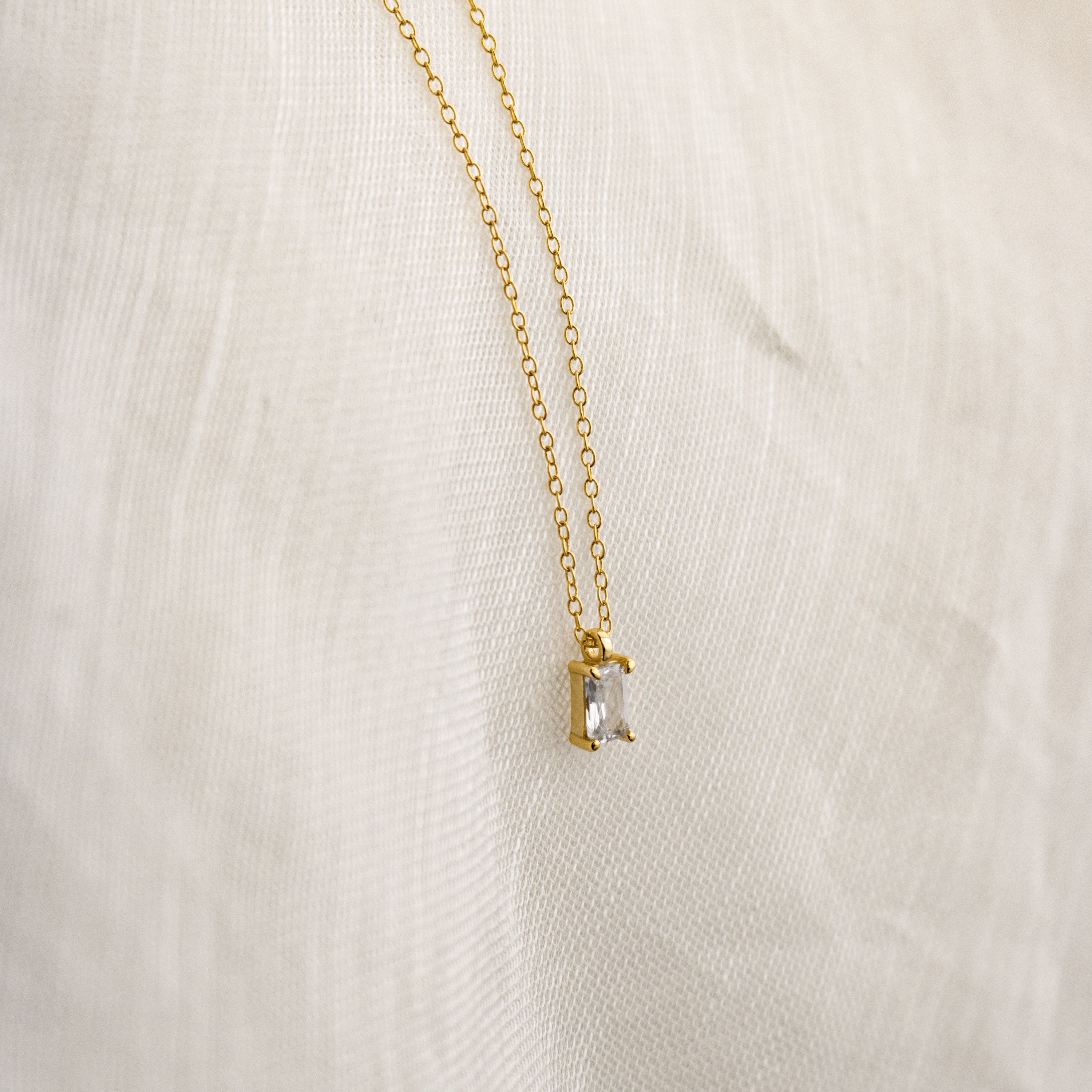 Sage Diamond Necklace - Image 3