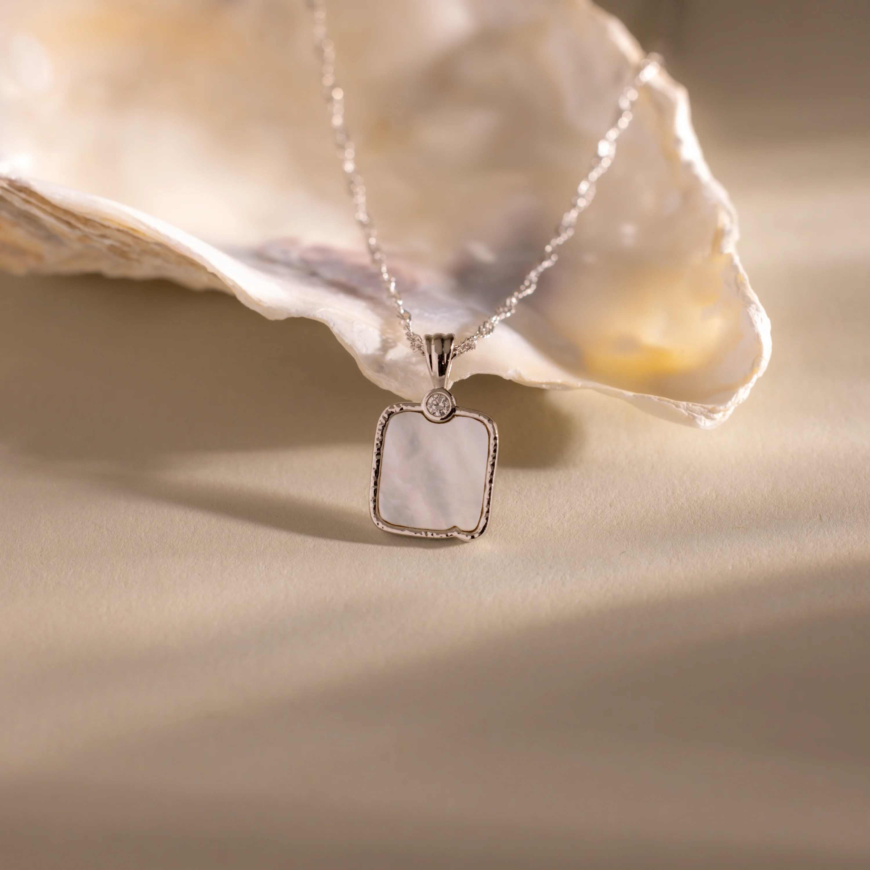 Serenity Mother of Pearl Necklace - Image 6