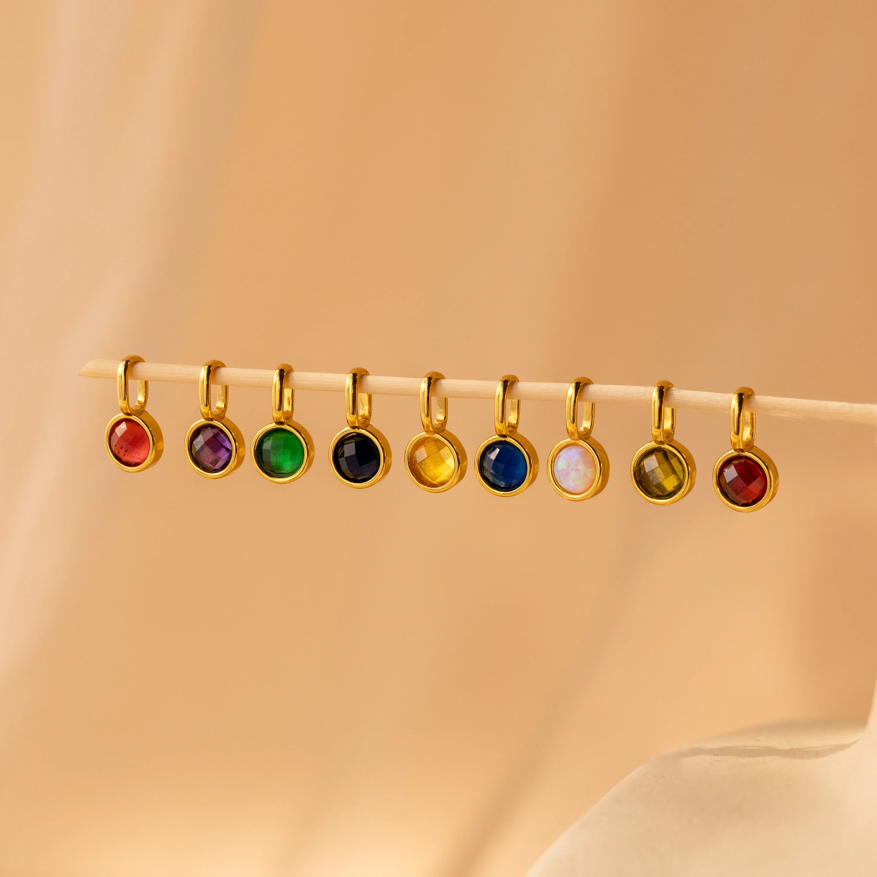 Signet Ruby Charm in 18K Gold - Image 4