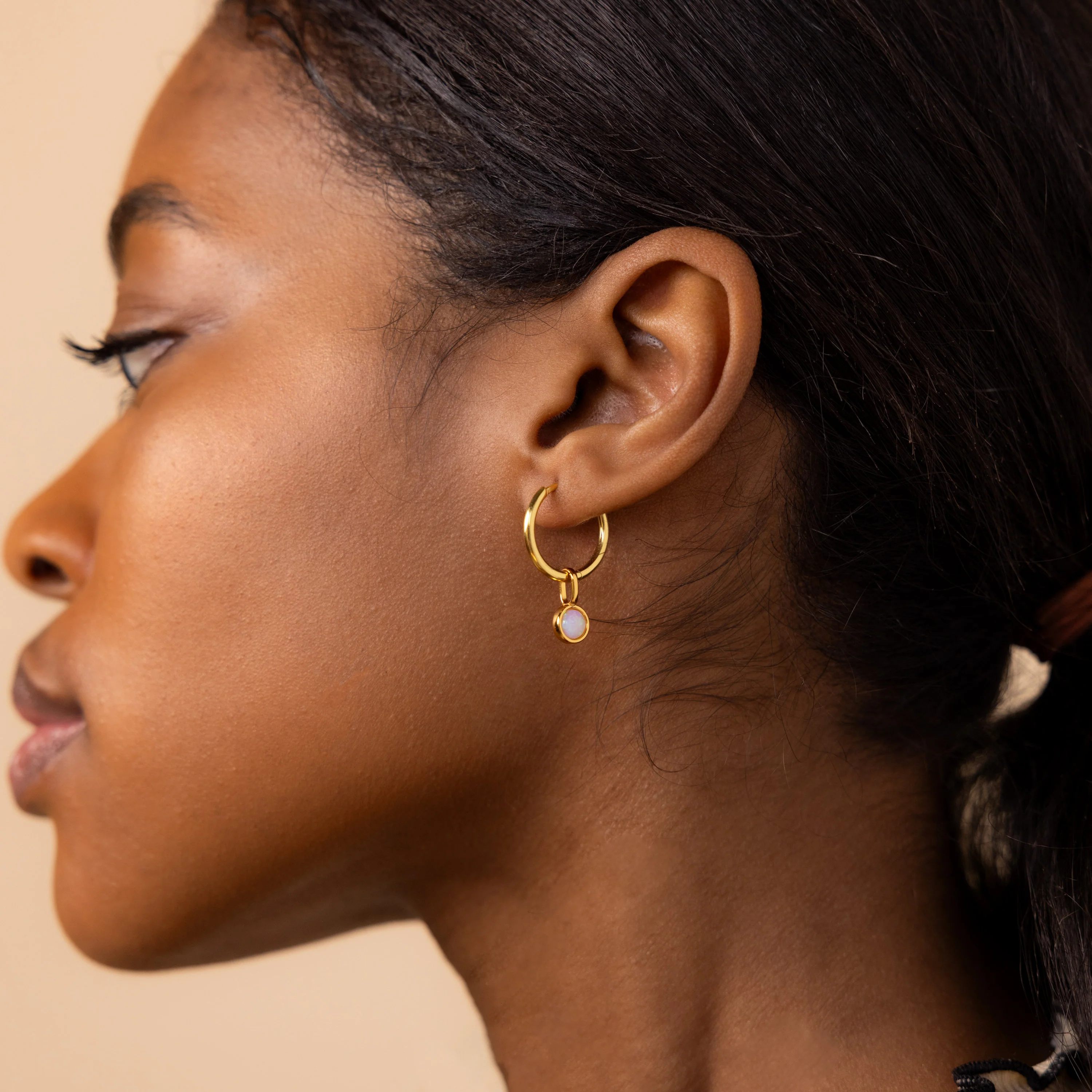 Signet Ruby Charm in 18K Gold - Image 5