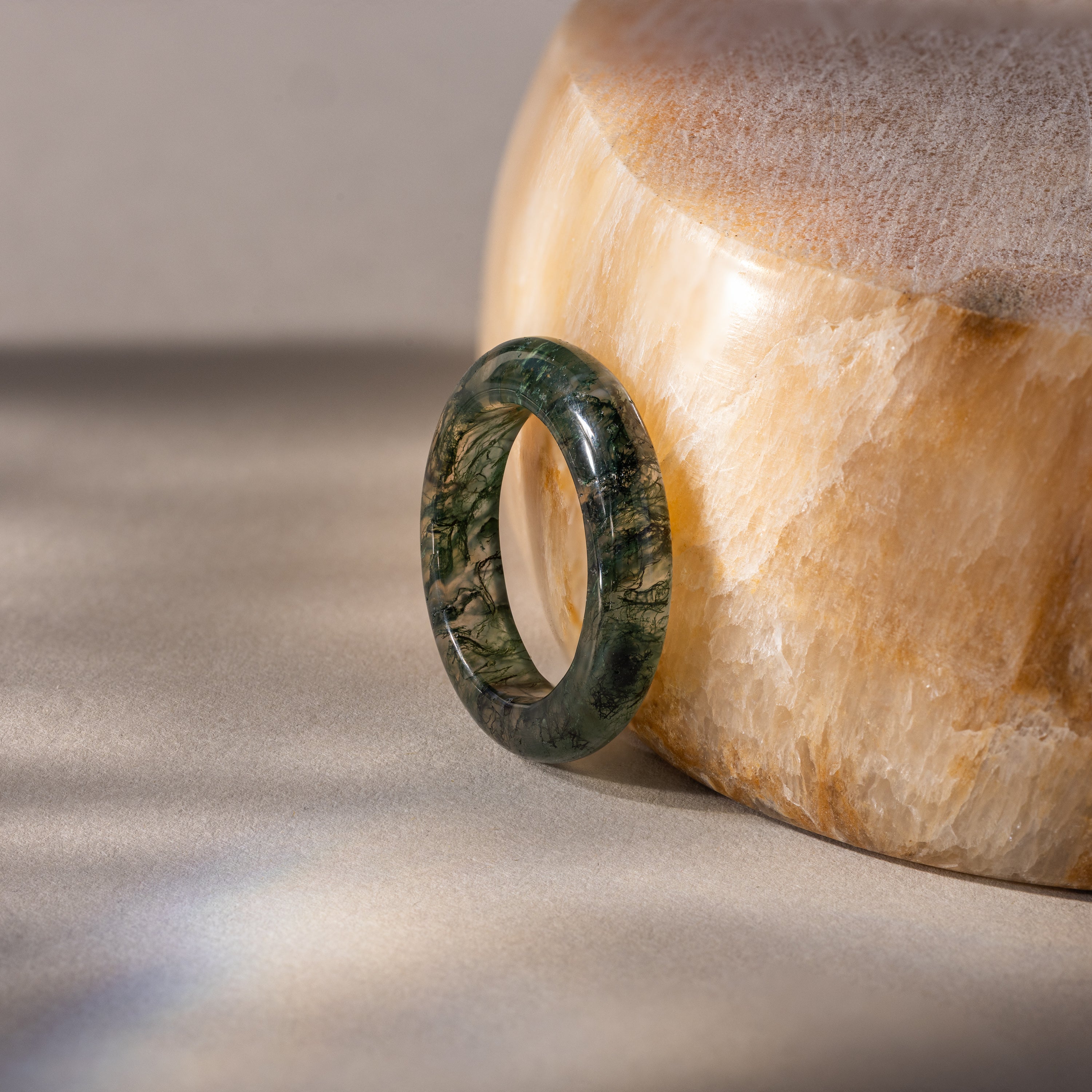 Skinny Agate Ring - Image 3