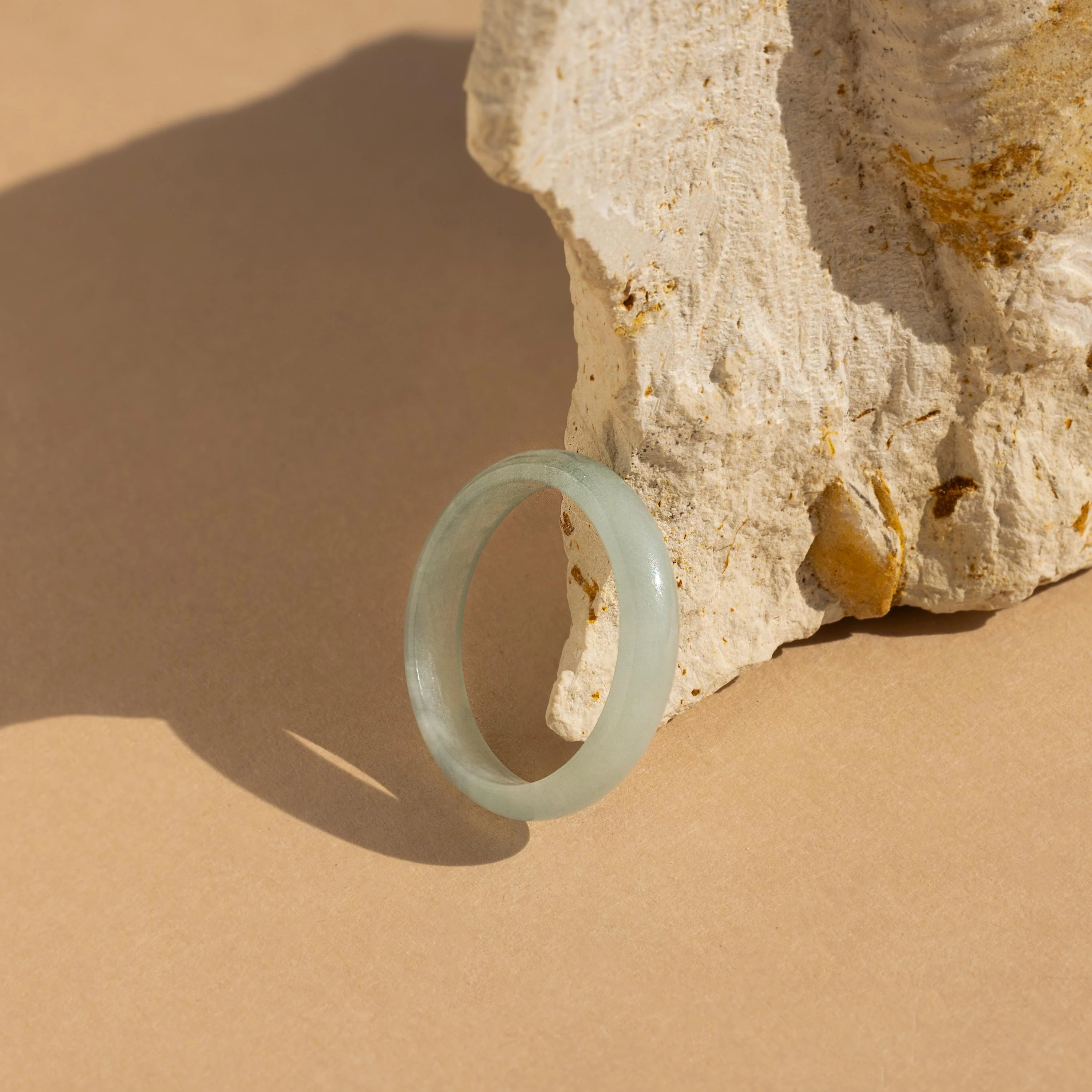 Skinny Jade Ring - Image 3