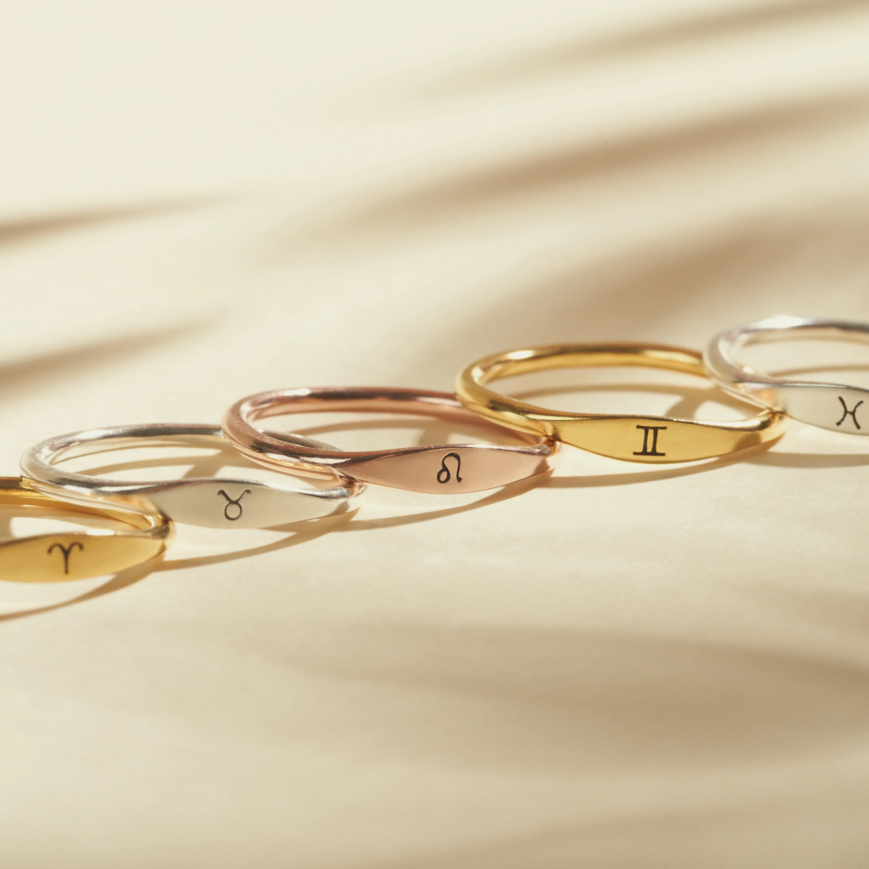 Skinny Zodiac Ring - Image 3