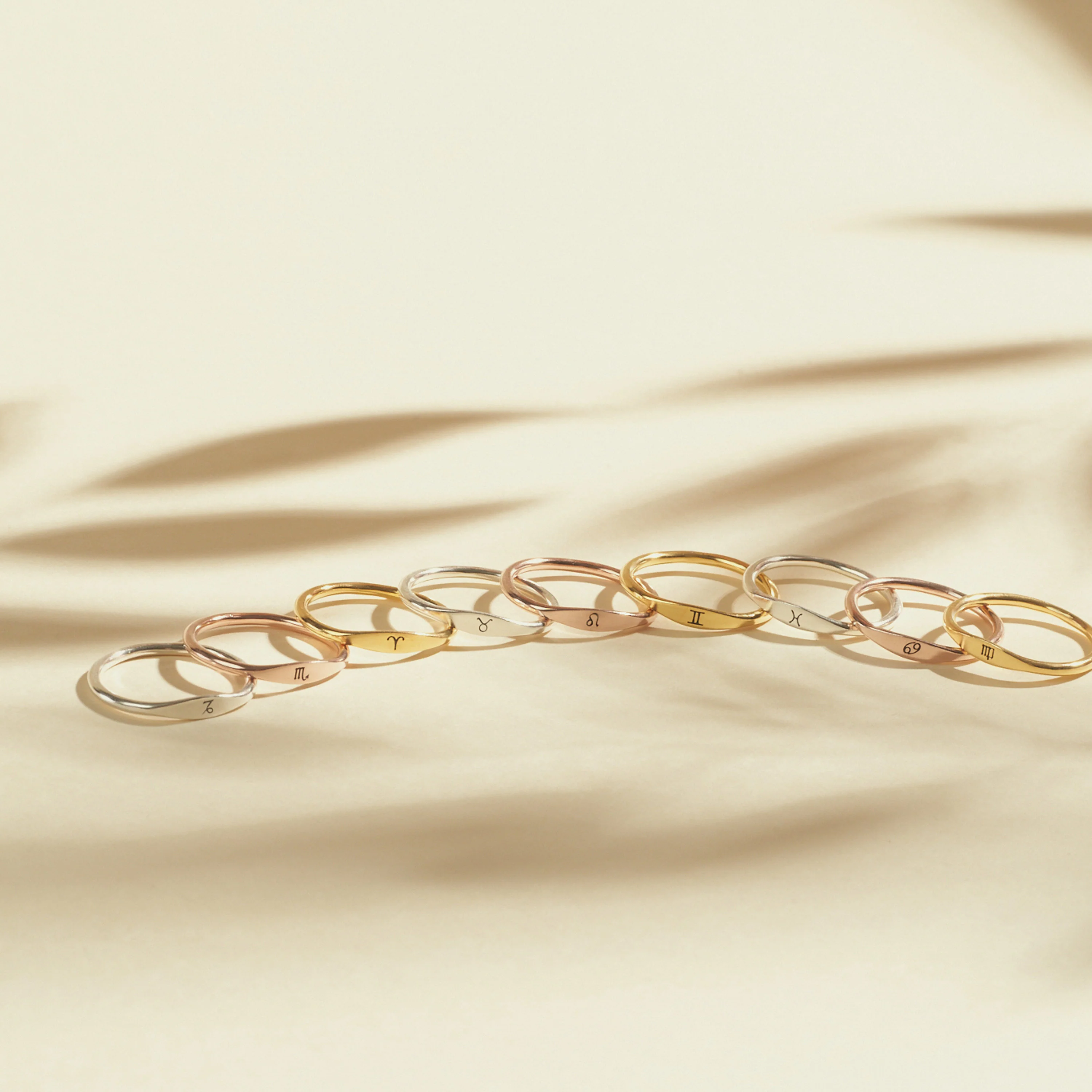 Skinny Zodiac Ring - Image 5