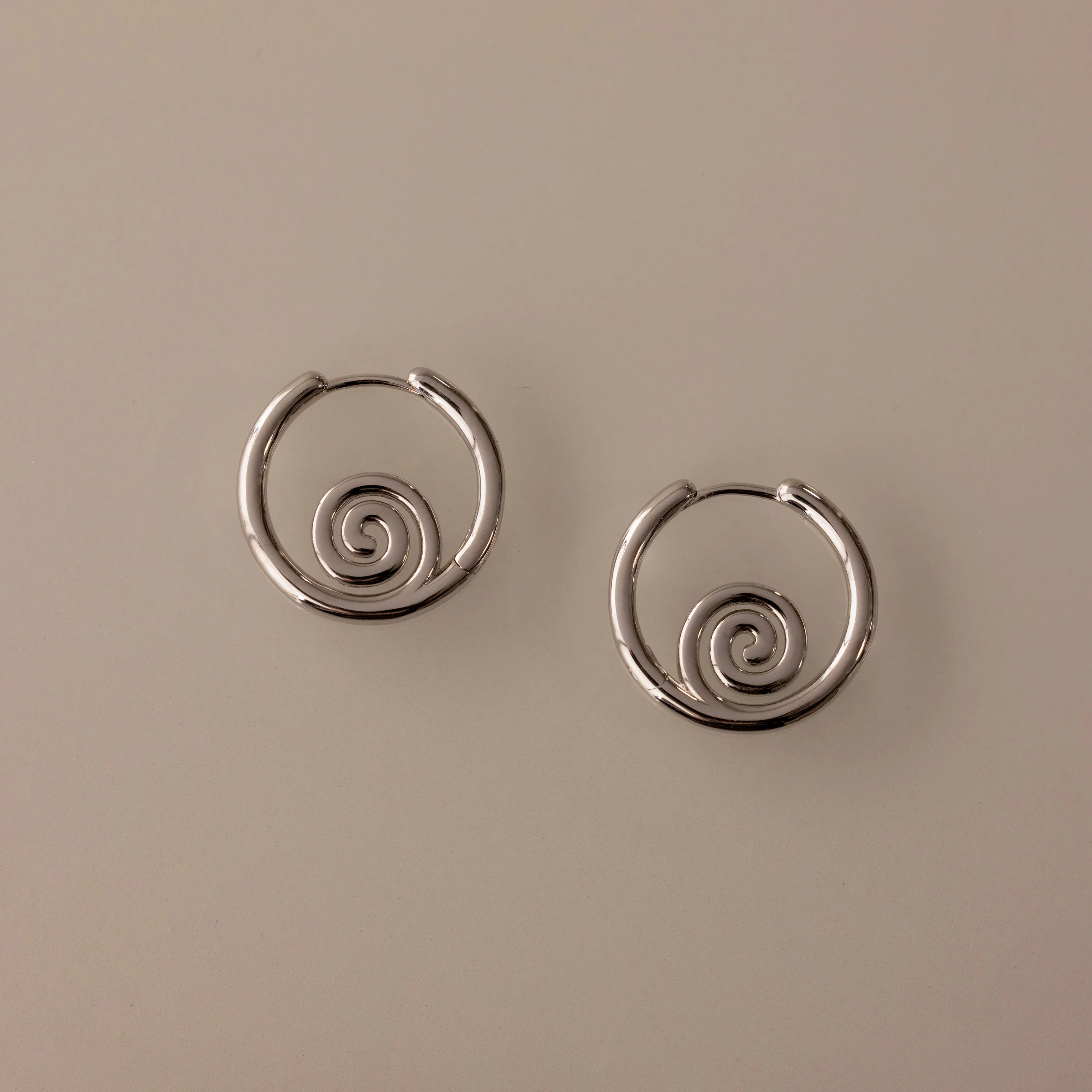 Spiral Swirl Hoops - Image 2