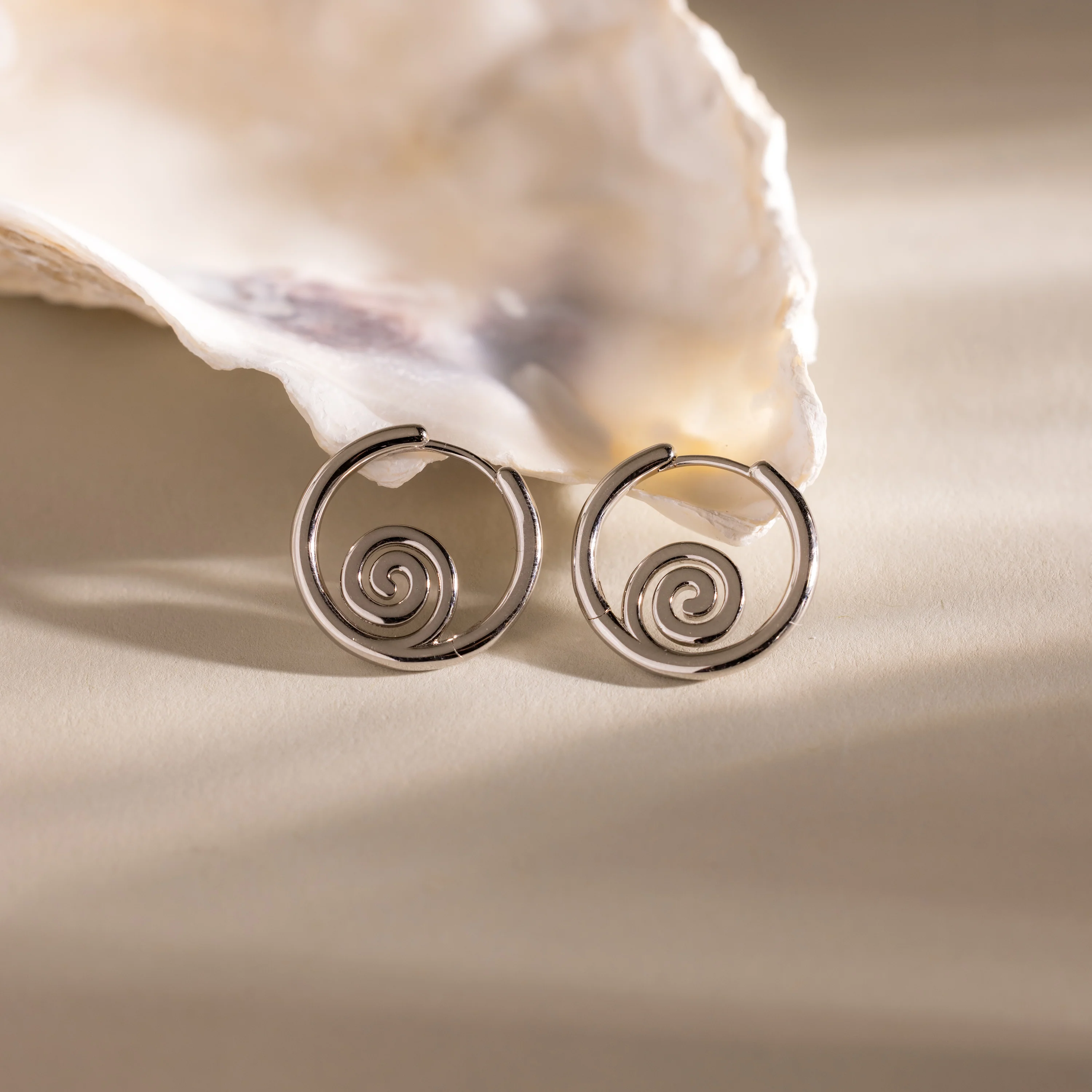 Spiral Swirl Hoops - Image 4