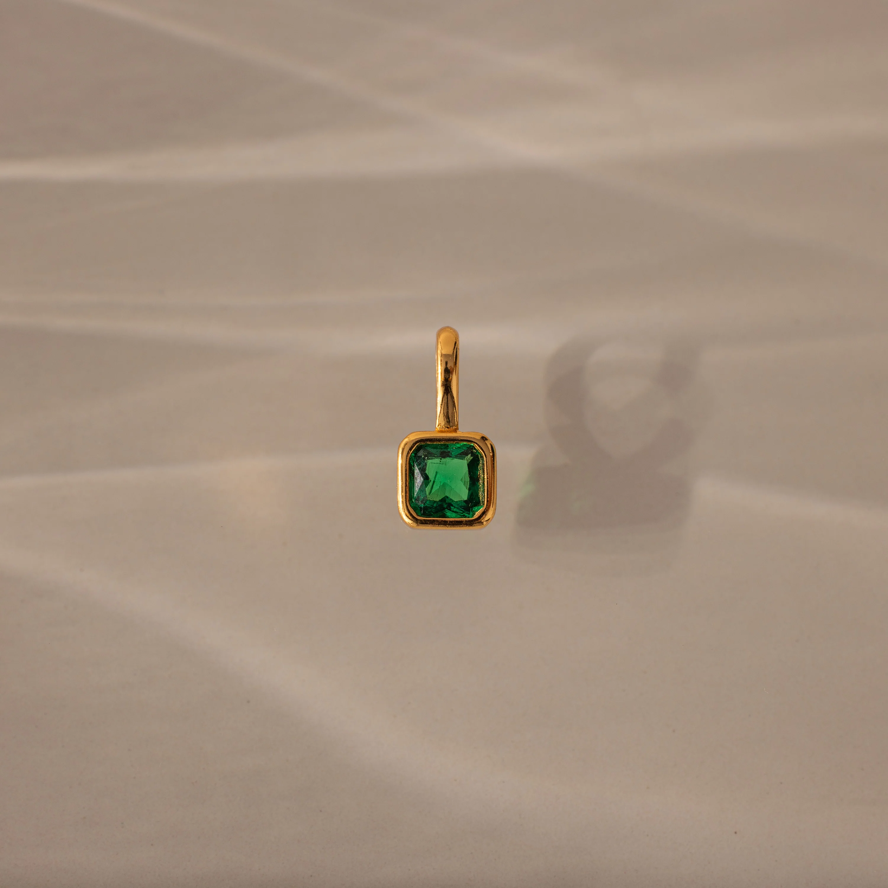 Square Bezel Birthstone Charm - Image 9