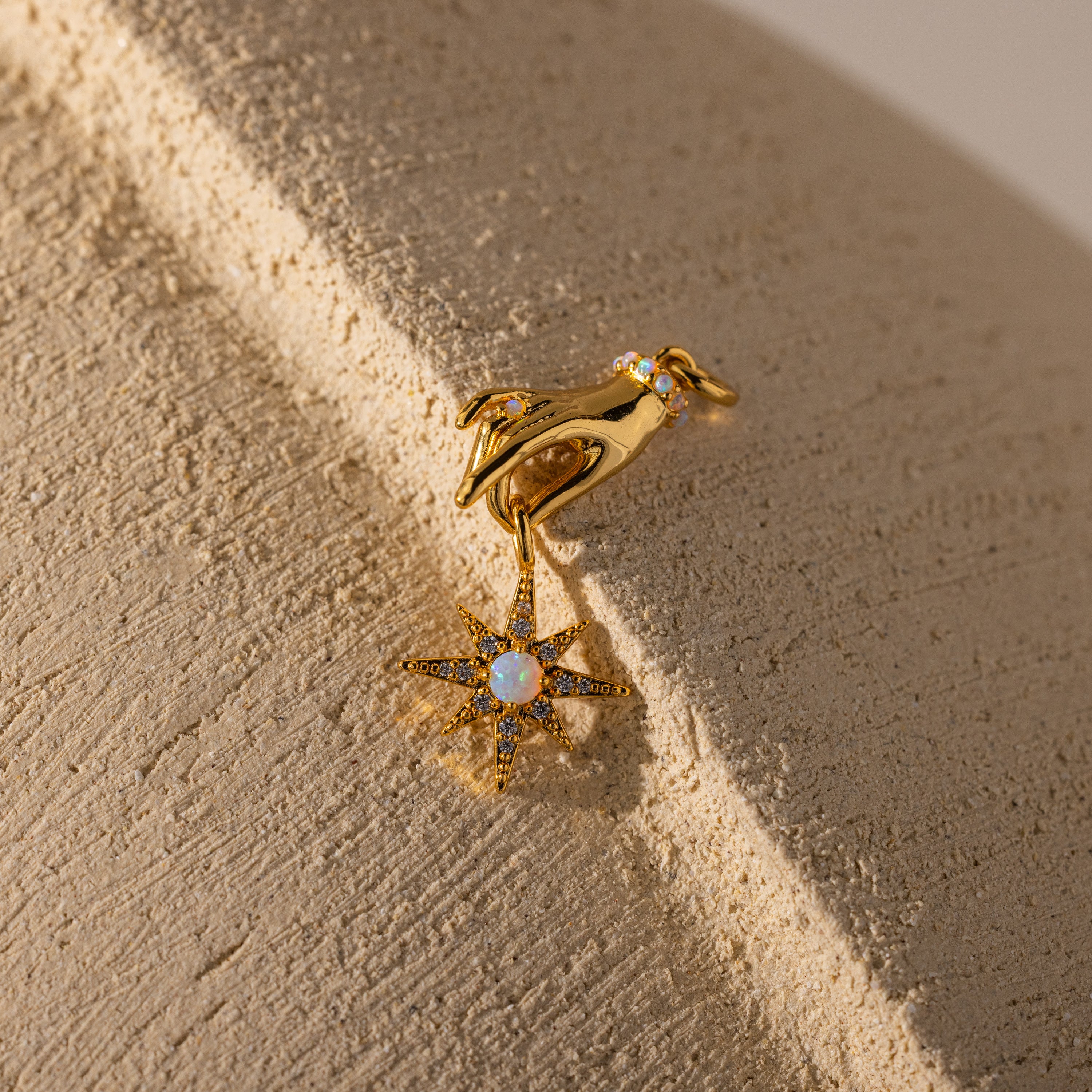 Star Opal Hand Charm - Image 3