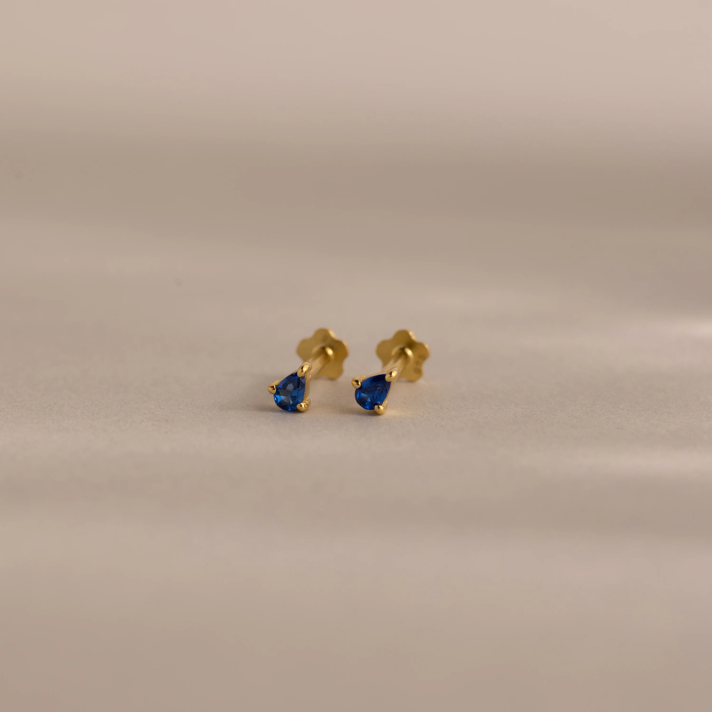 Teardrop Birthstone Flatback Studs - Image 12