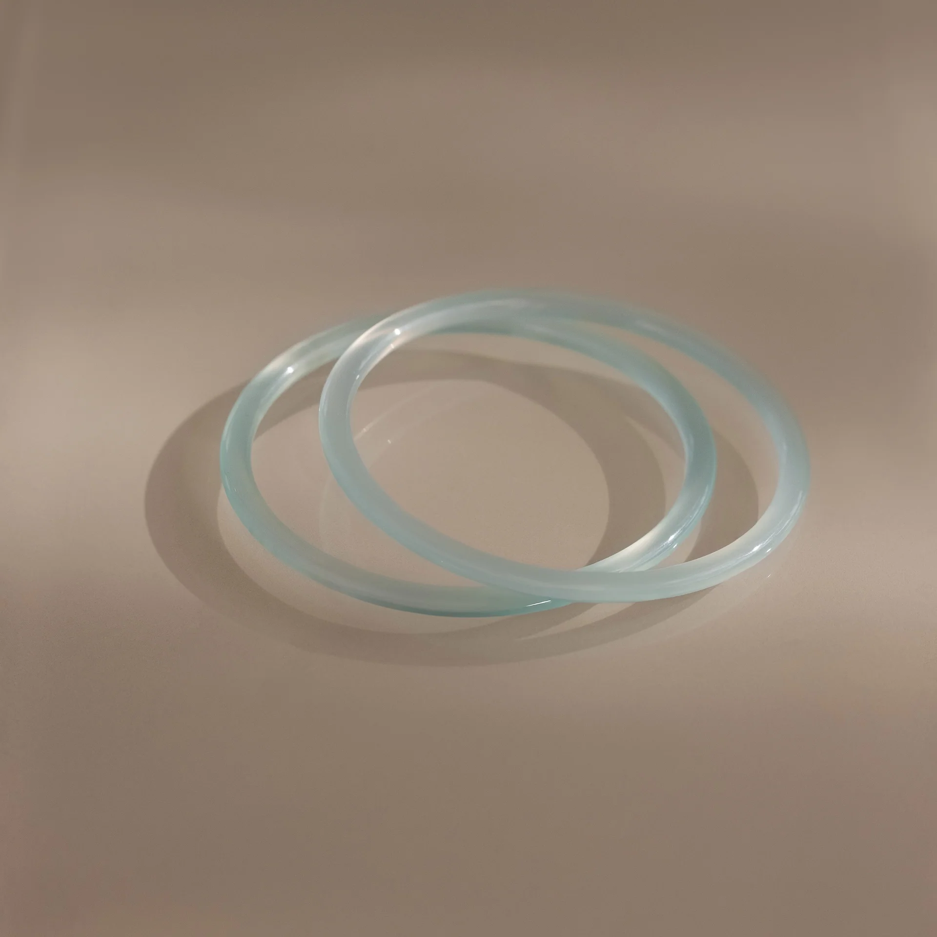 Thin Jade Bangle Set