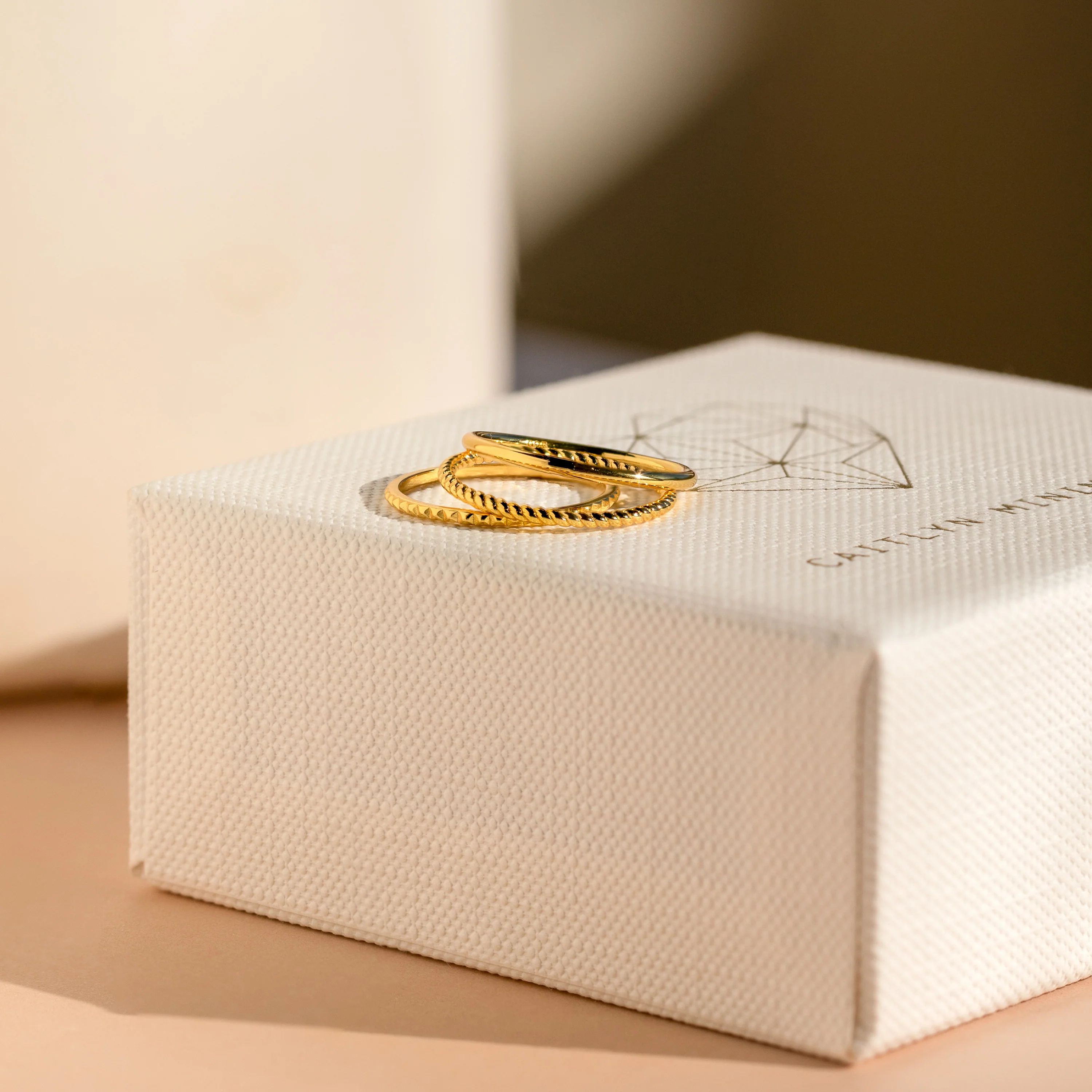 Thin Stacking Rings Set - Image 5