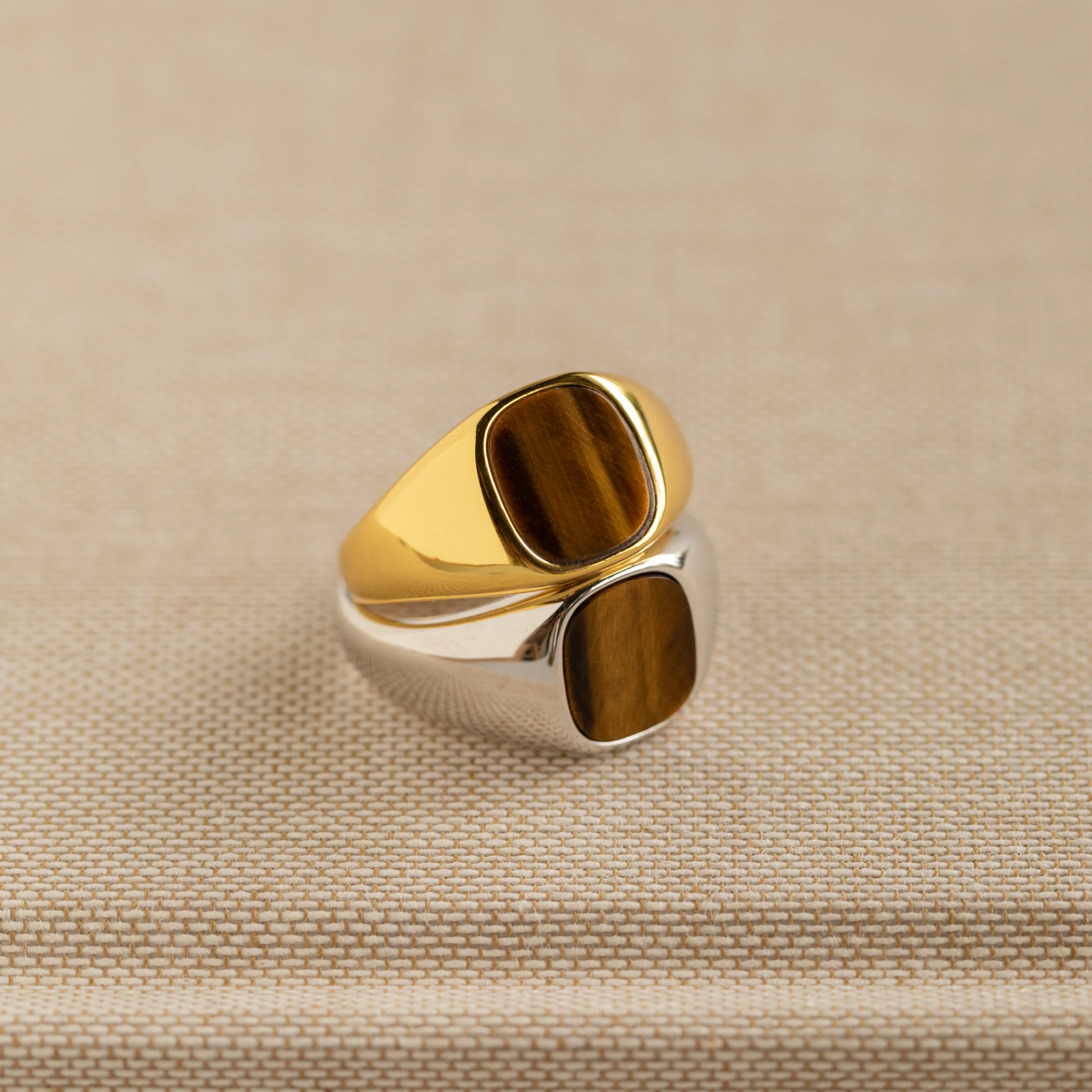 Tigers Eye Signet Ring - Image 7