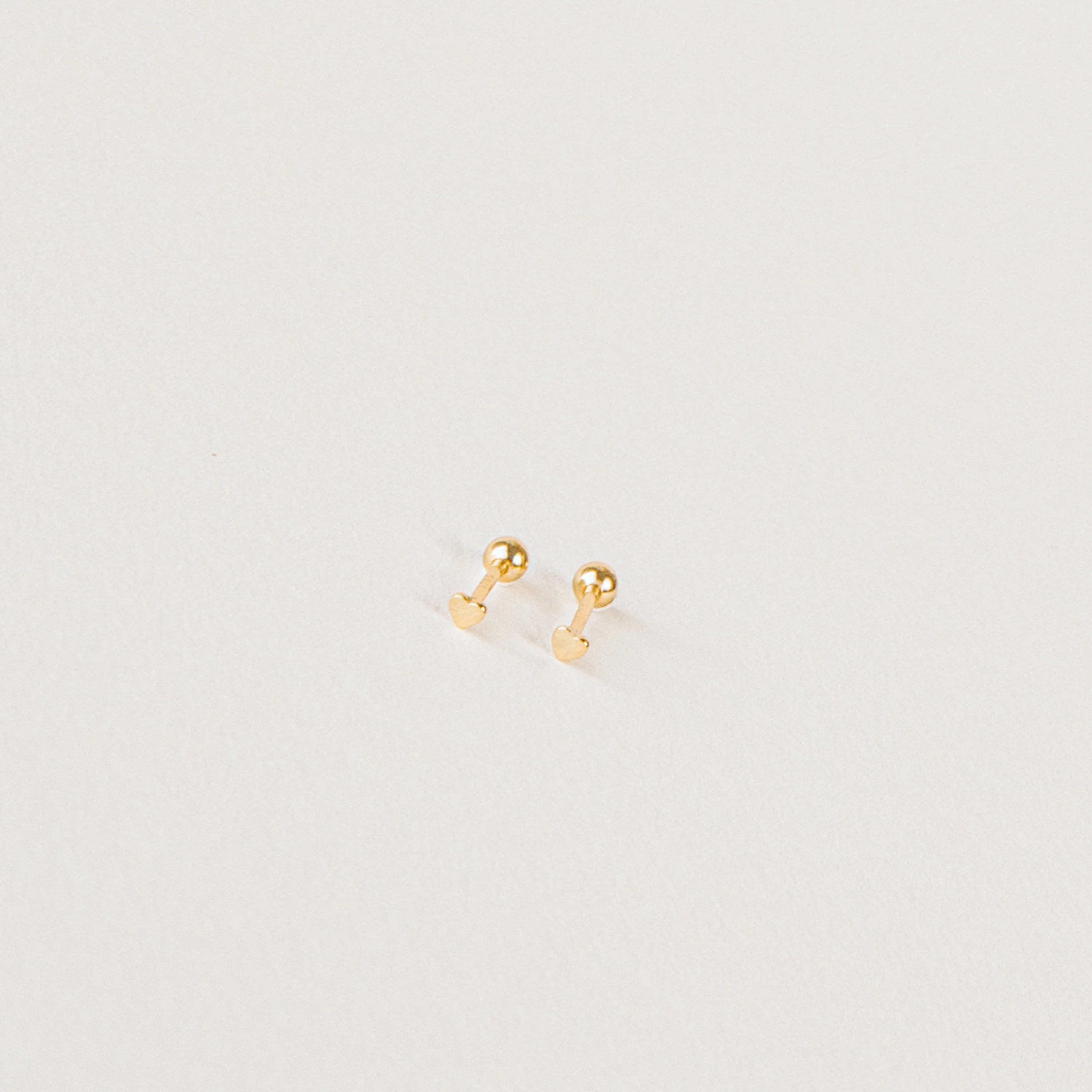 Tiny Heart Studs - Image 3