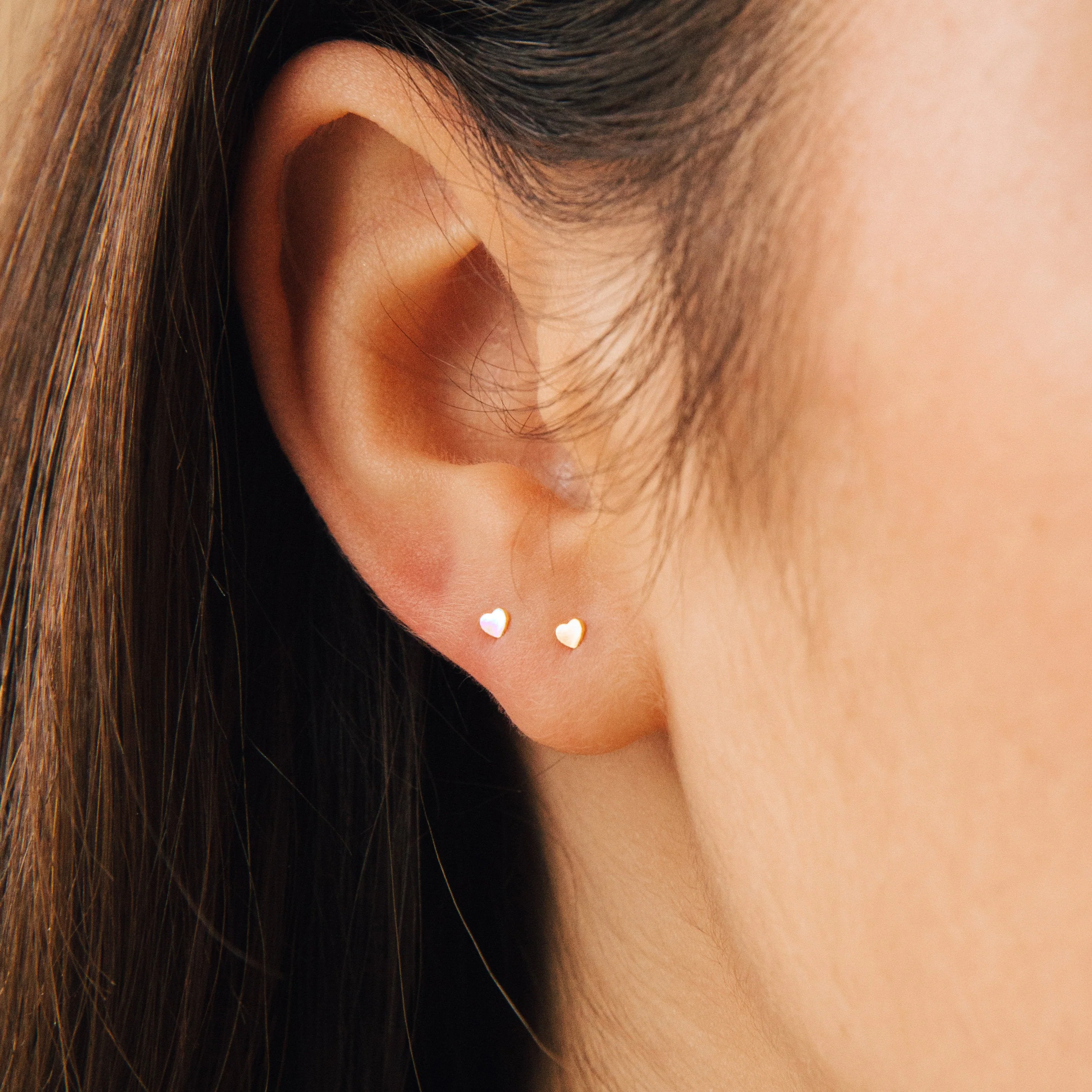 Tiny Heart Studs - Image 4