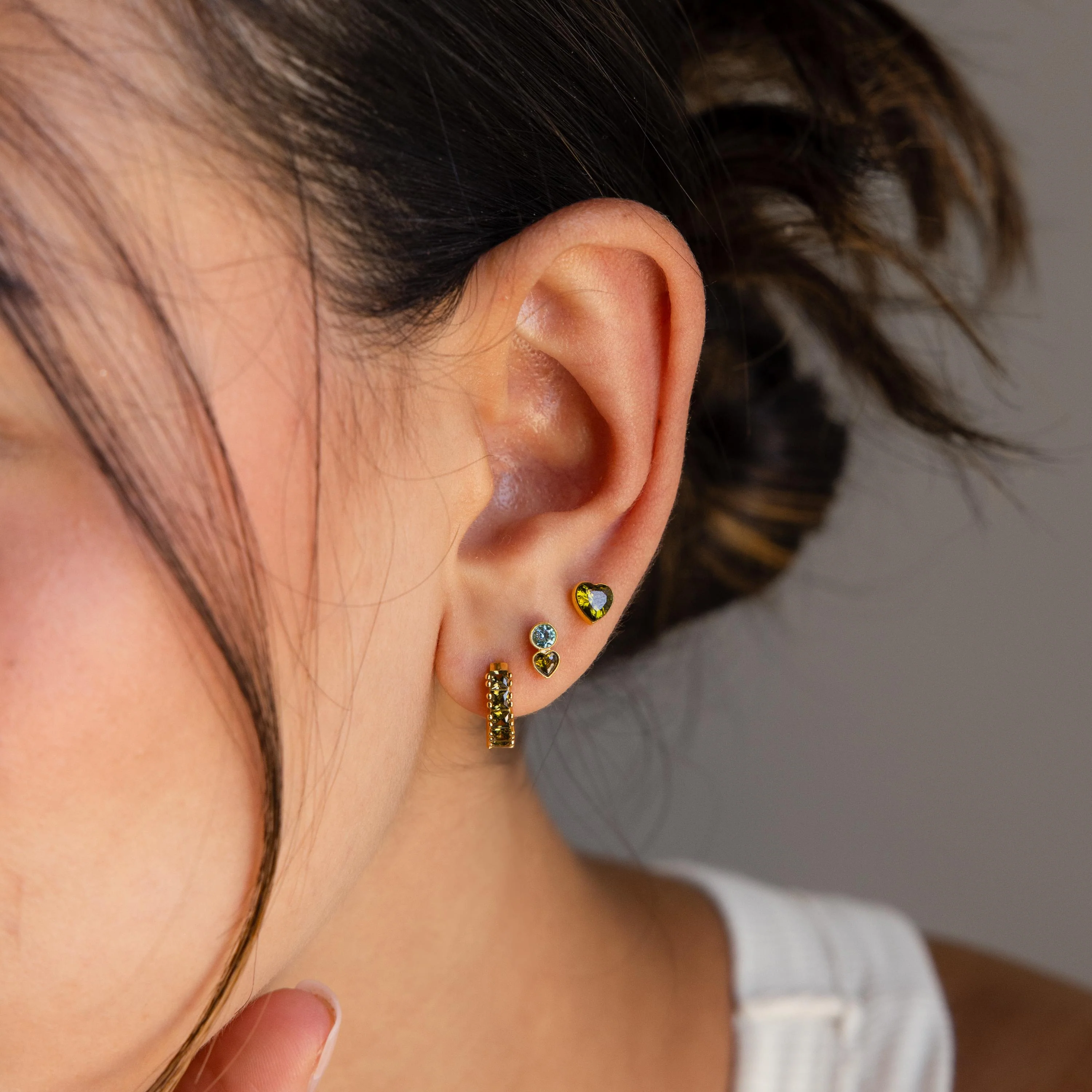 Toi et Moi Birthstone Studs - Image 5