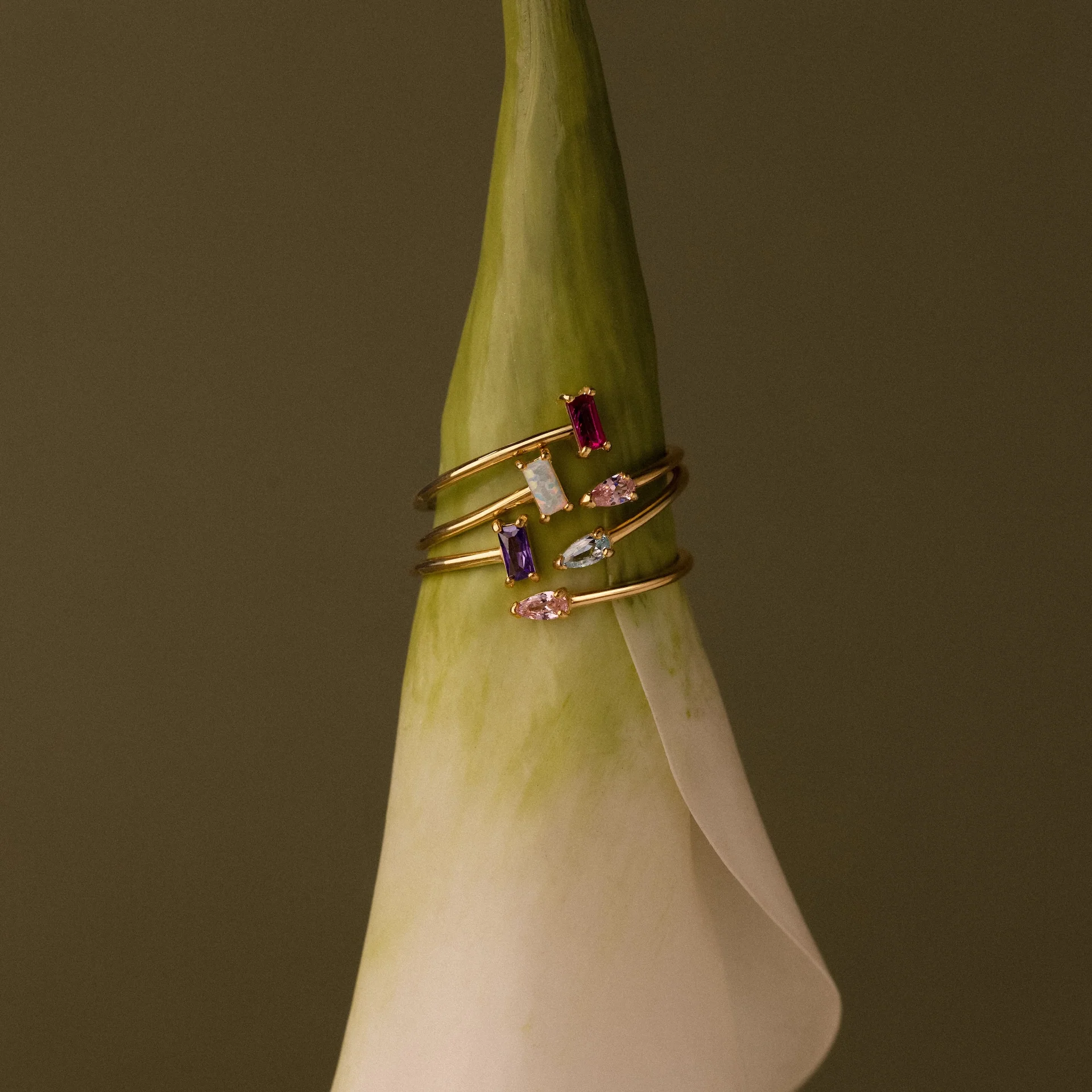 Toi et Moi Wrap Ring - Image 8
