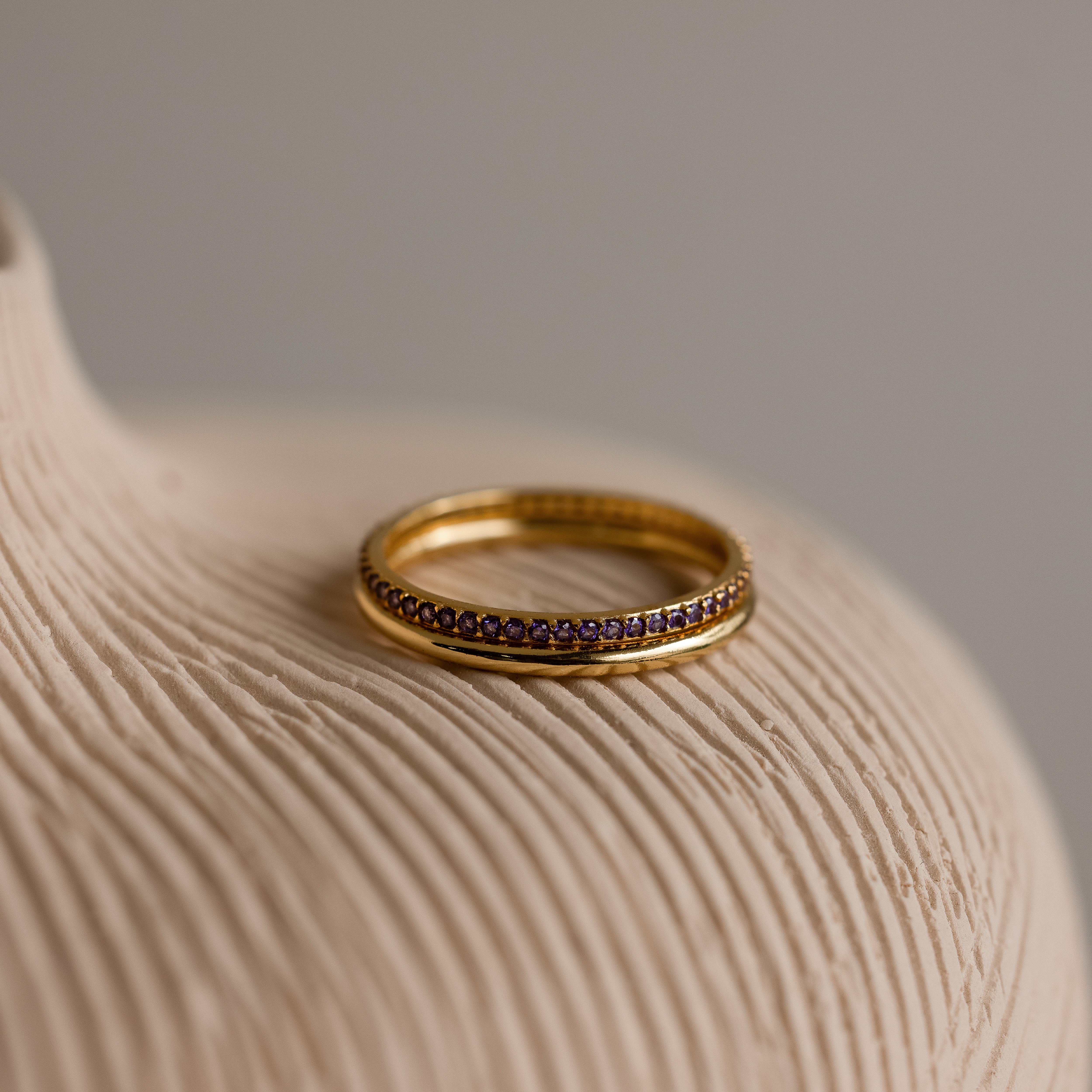 Emerald Tennis Ring Set - Image 3