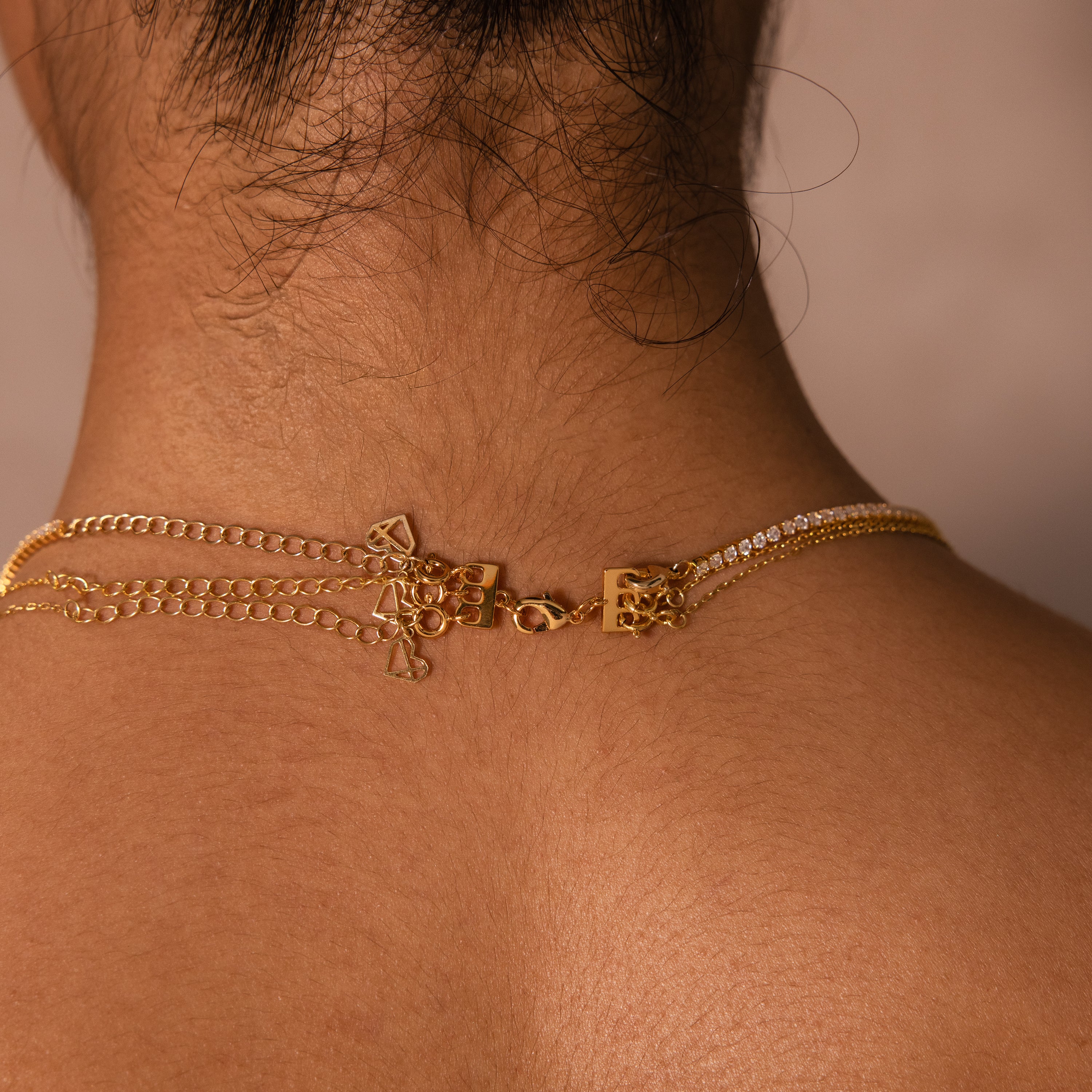 Triple Layering Clasp in Silver - Image 4
