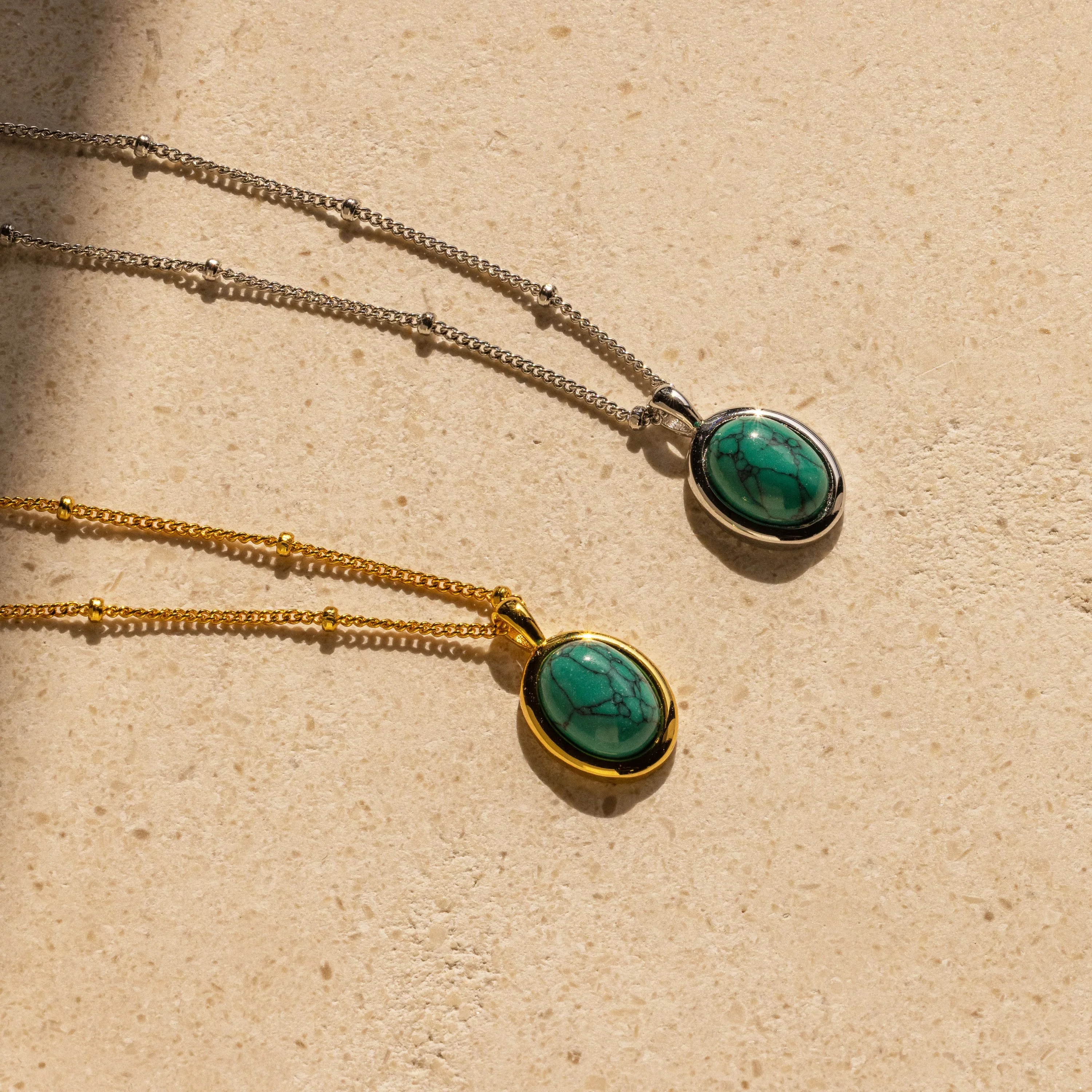 Turquoise Pendant Necklace - Image 3