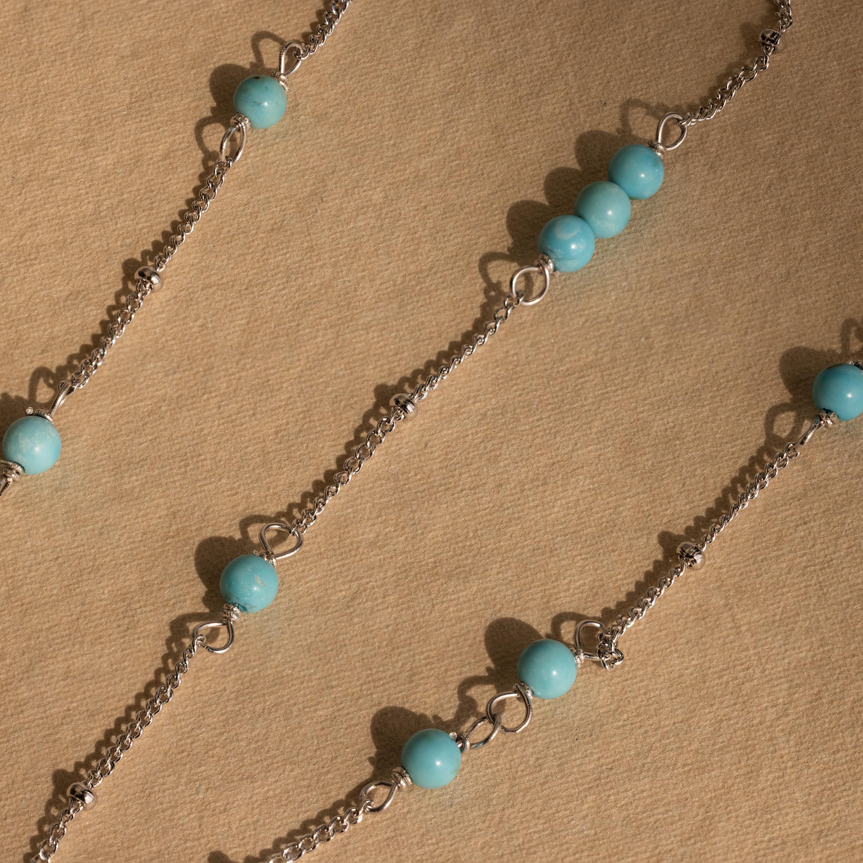 Turquoise Satellite Necklace - Image 5