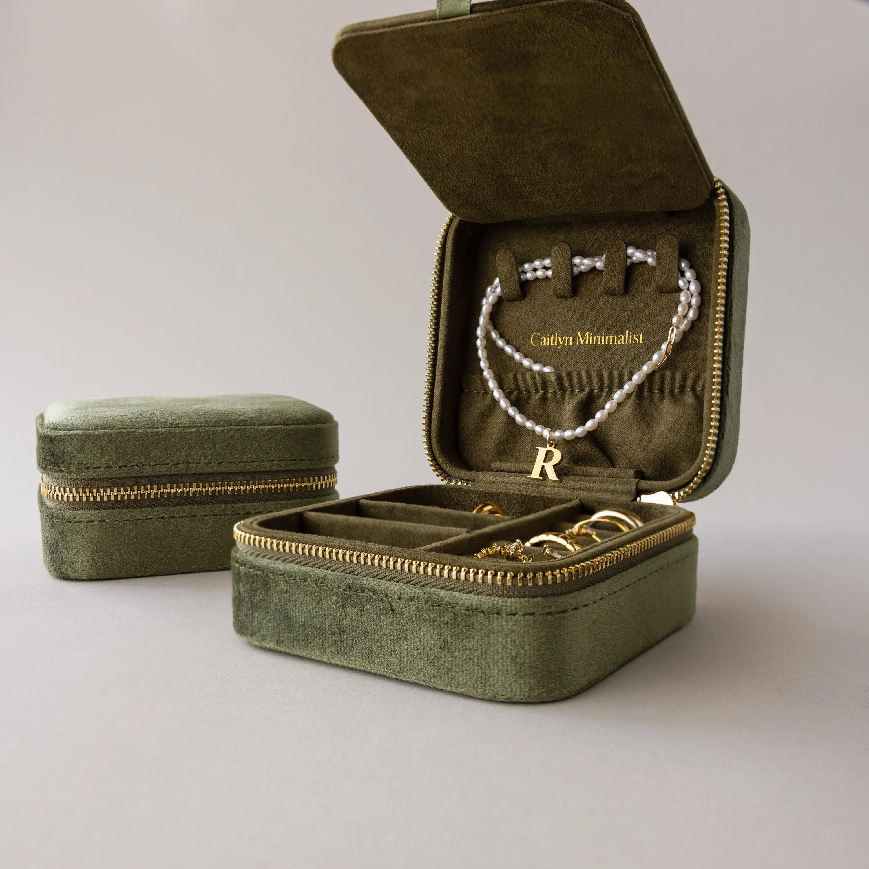 Velvet Mirror Jewelry Box - Image 7